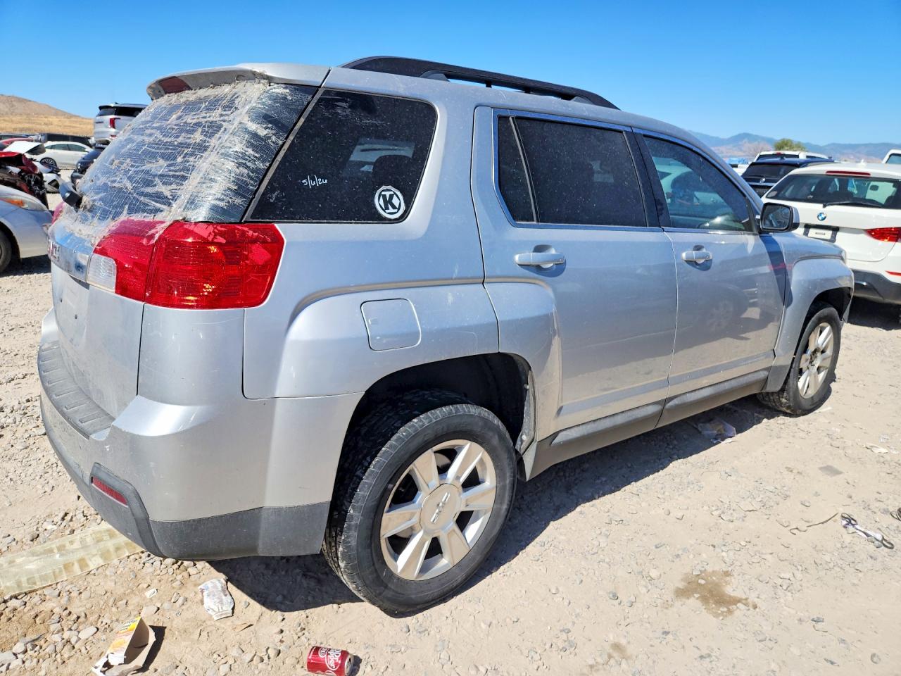 2012 Gmc Terrain Slt Silver vin: 2GKFLVEK3C6290436