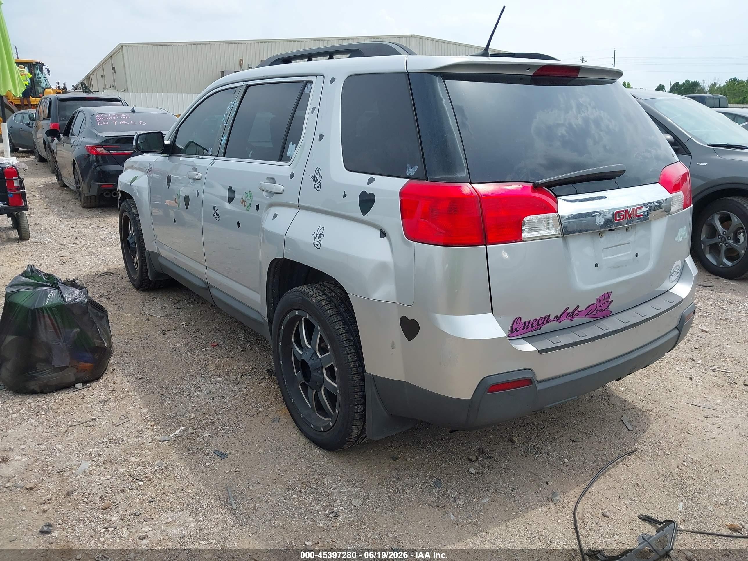2013 Gmc Terrain Slt-1 Silver vin: 2GKFLVEK3D6264033