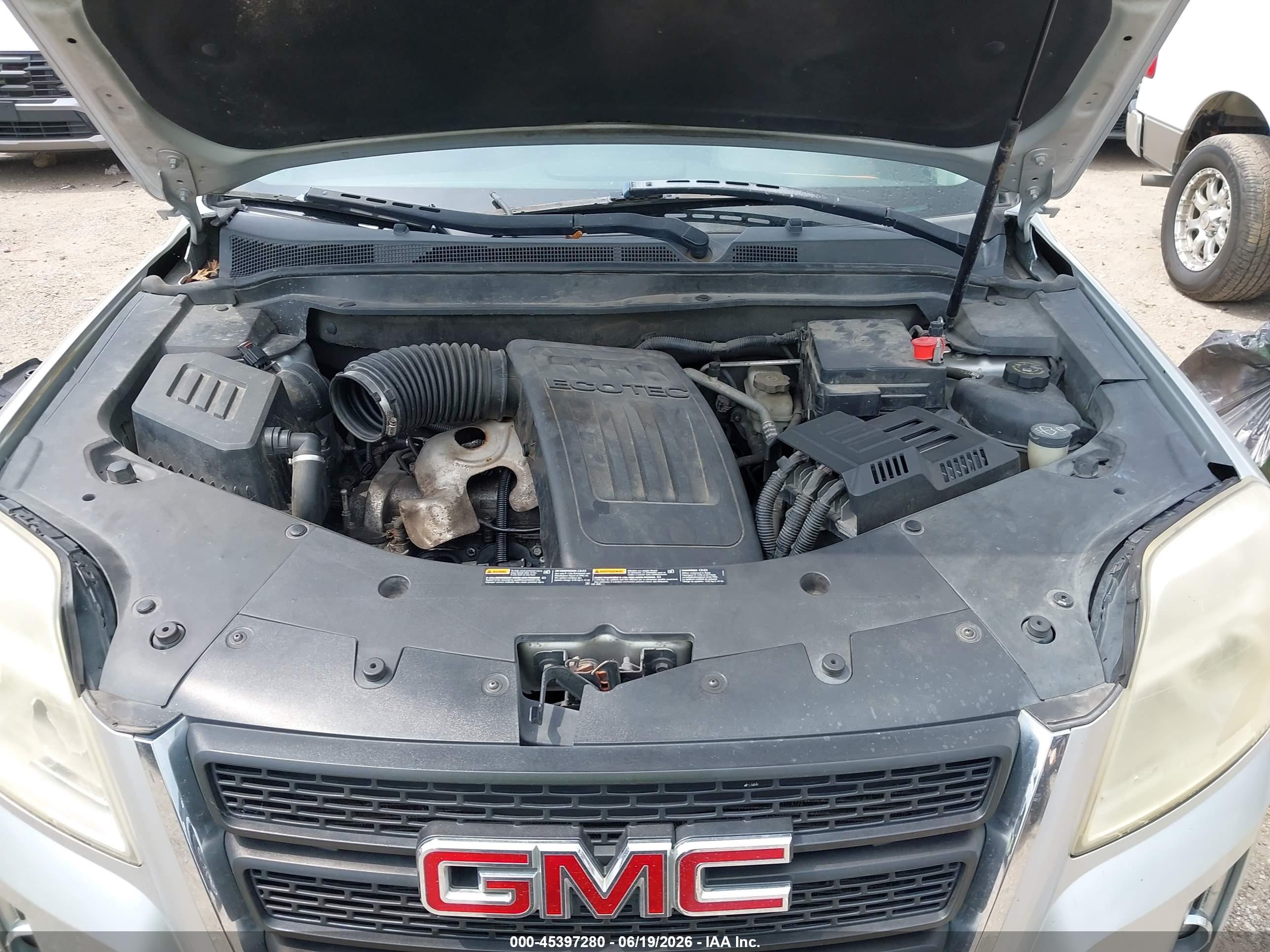 2013 Gmc Terrain Slt-1 Silver vin: 2GKFLVEK3D6264033