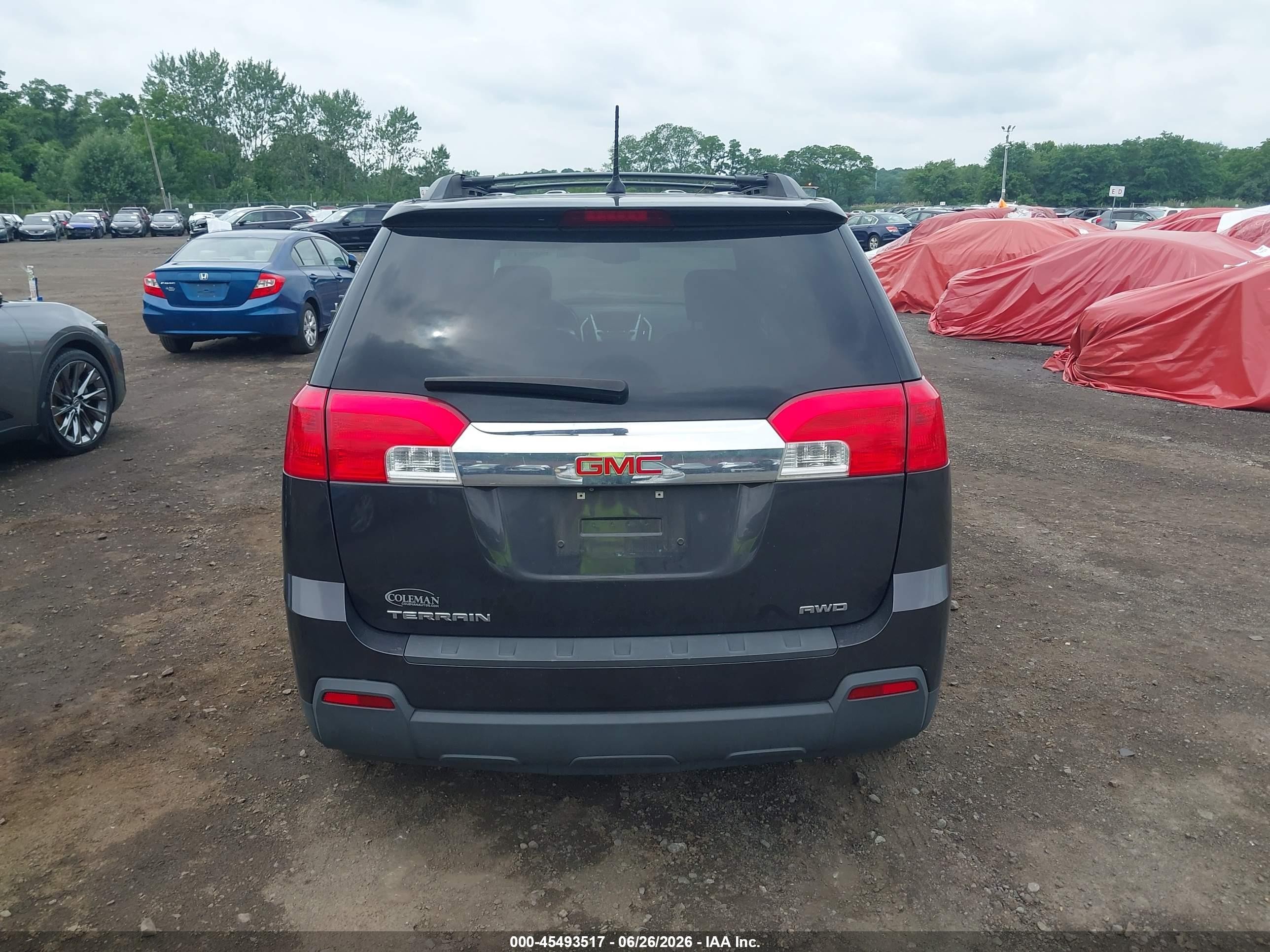 2013 Gmc Terrain Slt-1 Gray vin: 2GKFLVEK3D6342164