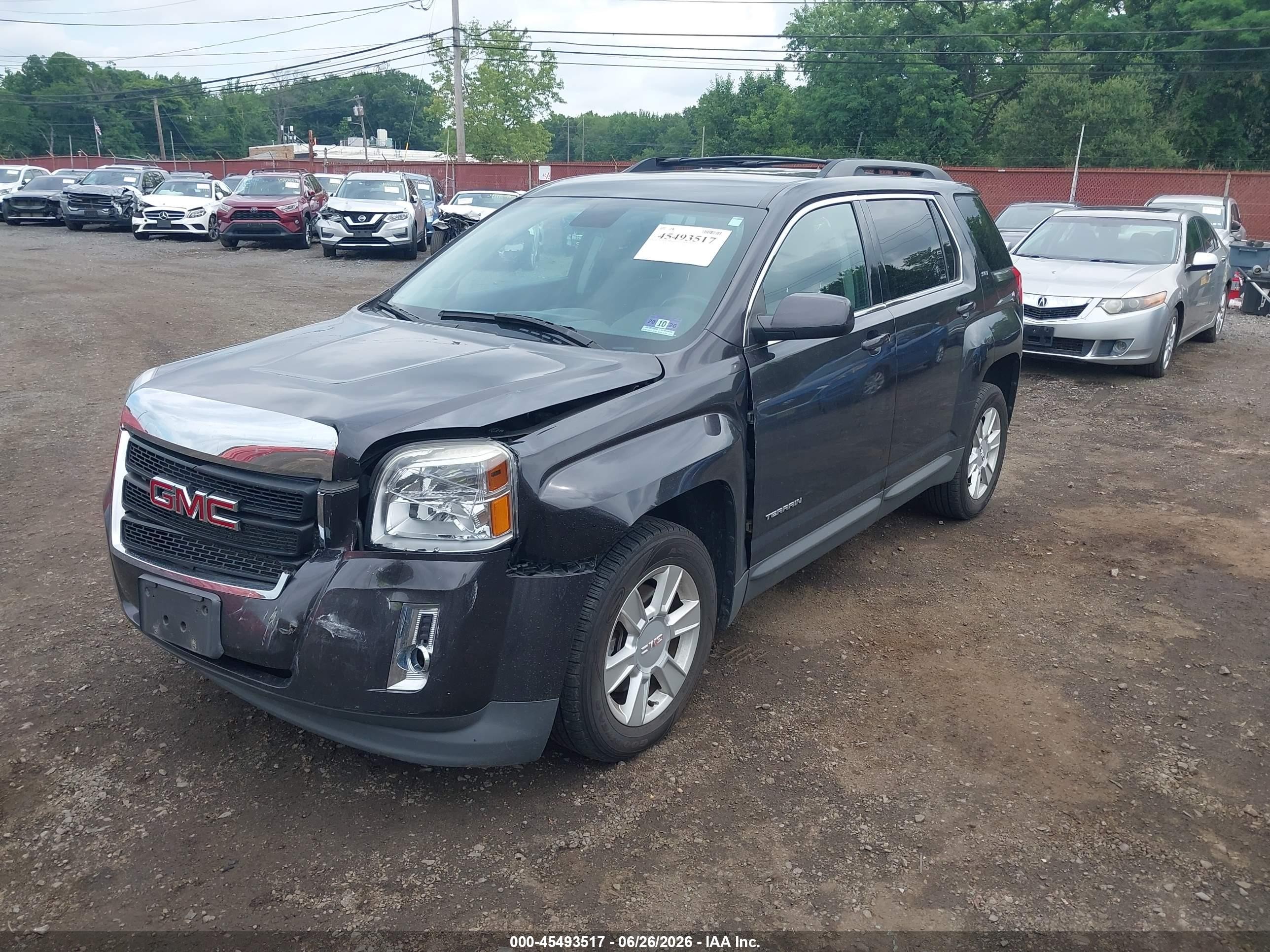 2013 Gmc Terrain Slt-1 Gray vin: 2GKFLVEK3D6342164