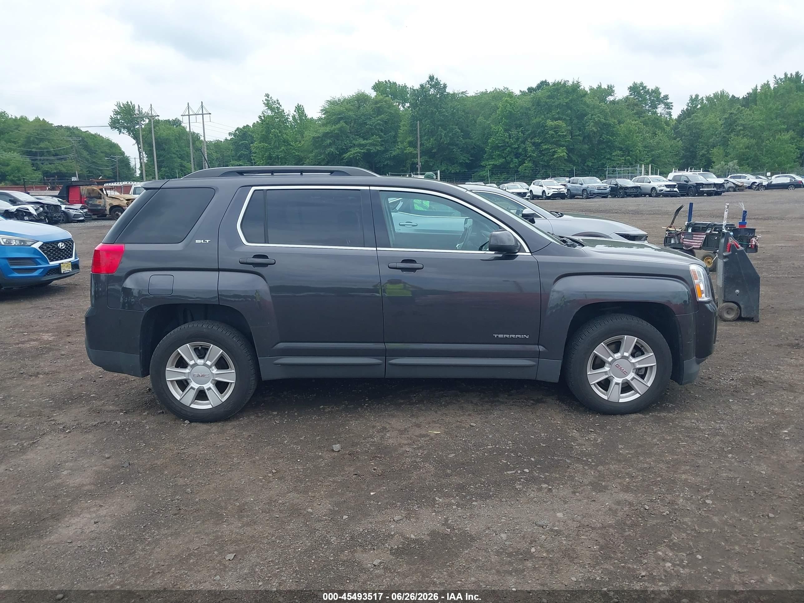 2013 Gmc Terrain Slt-1 Gray vin: 2GKFLVEK3D6342164