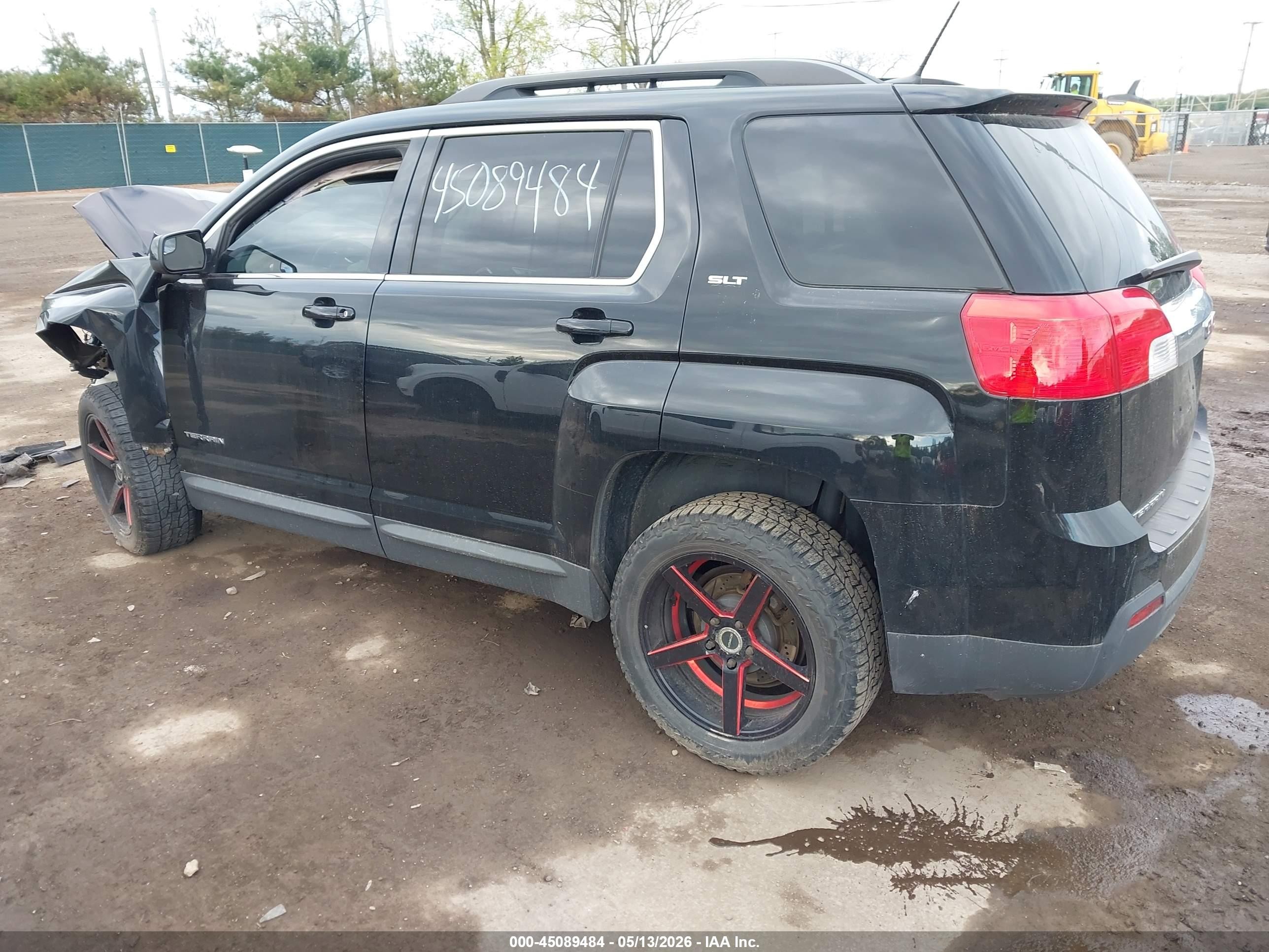 2013 Gmc Terrain Slt-1 Black vin: 2GKFLVEK3D6360163