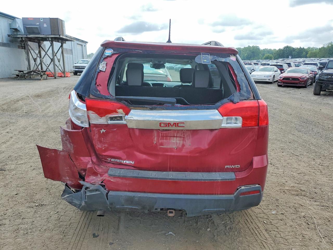 2013 Gmc Terrain Slt Red vin: 2GKFLVEK3D6360566
