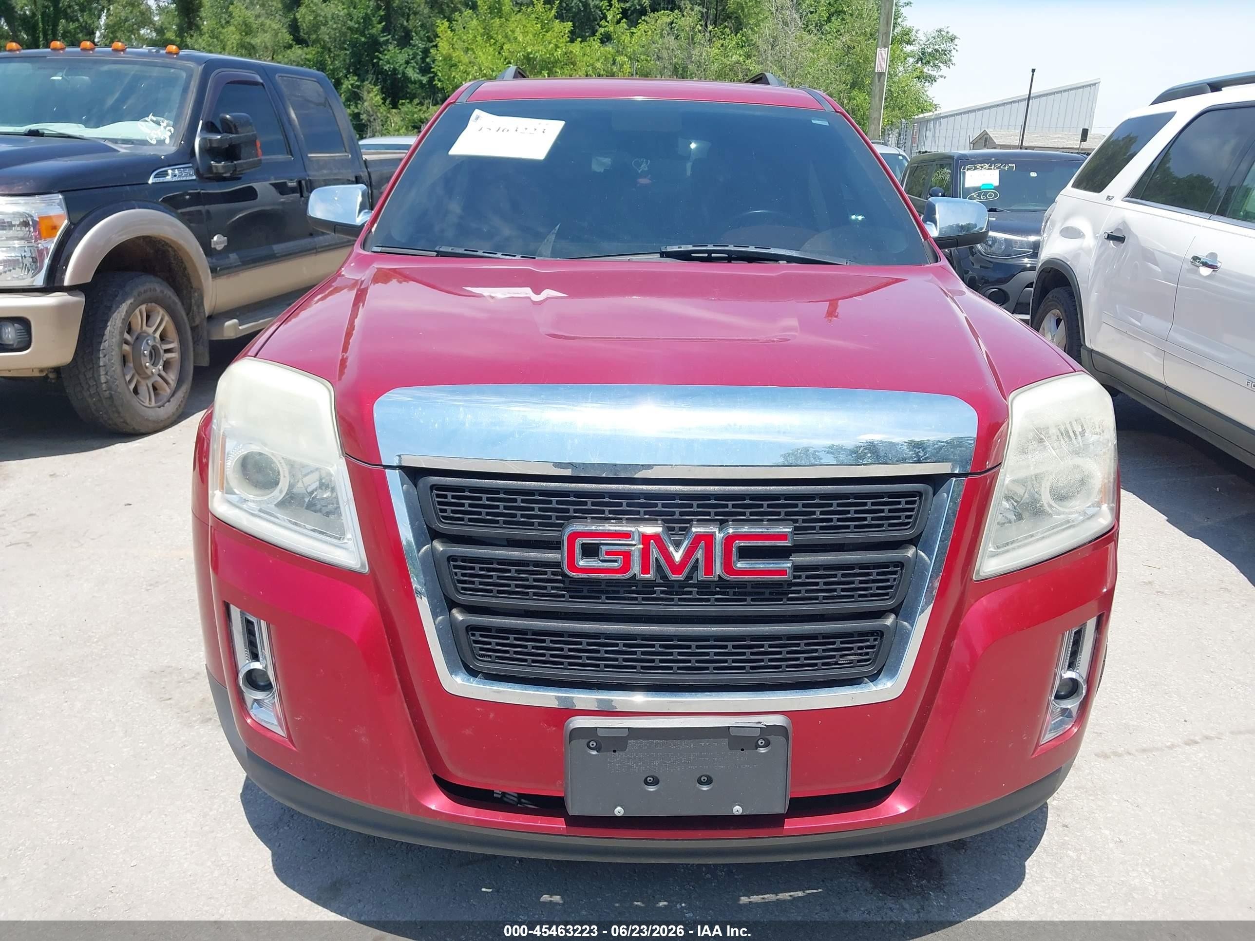 2013 Gmc Terrain Slt-1 Red vin: 2GKFLVEK3D6424475