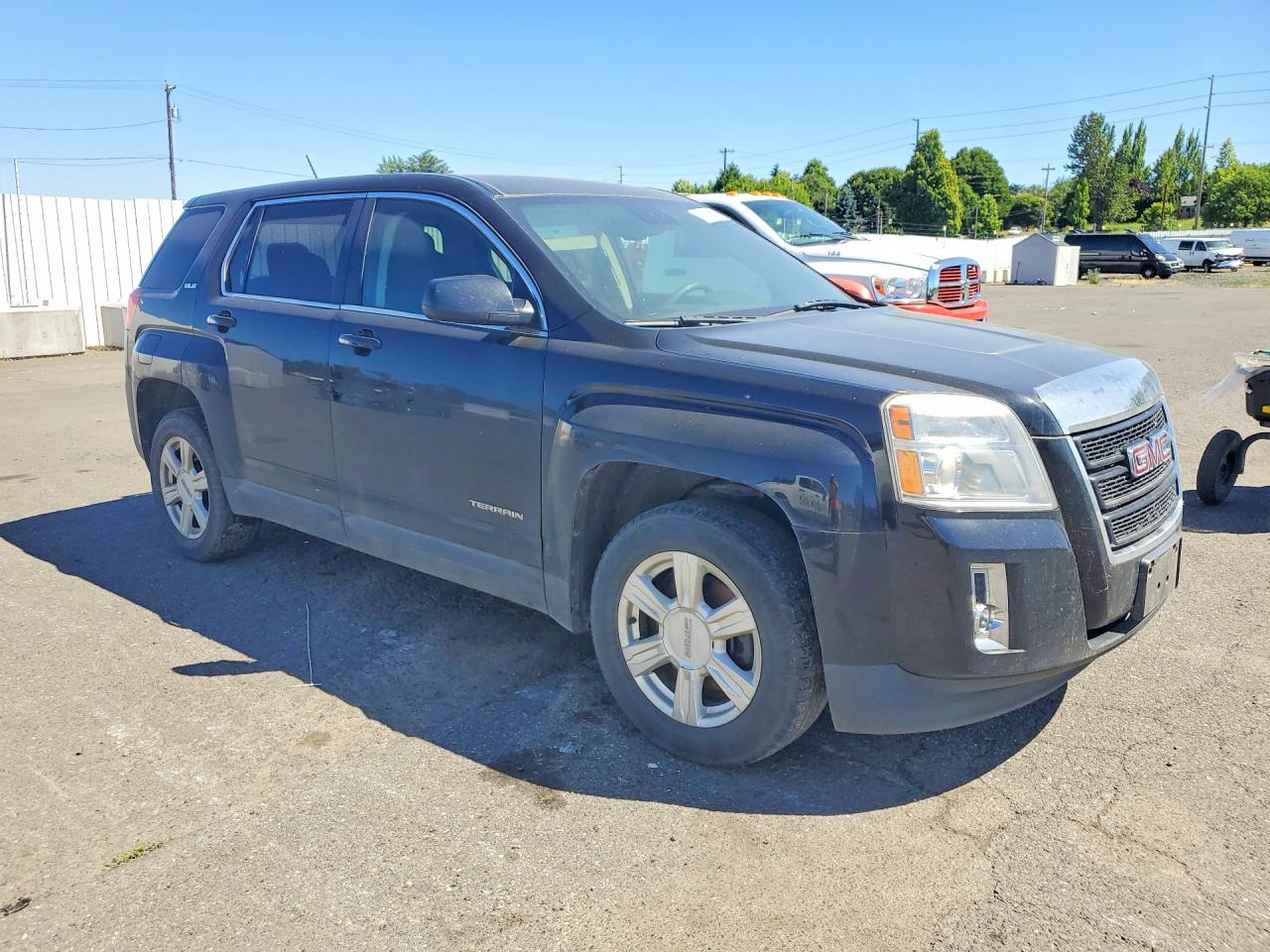 2015 Gmc Terrain Sle Black vin: 2GKFLVEK3F6216700