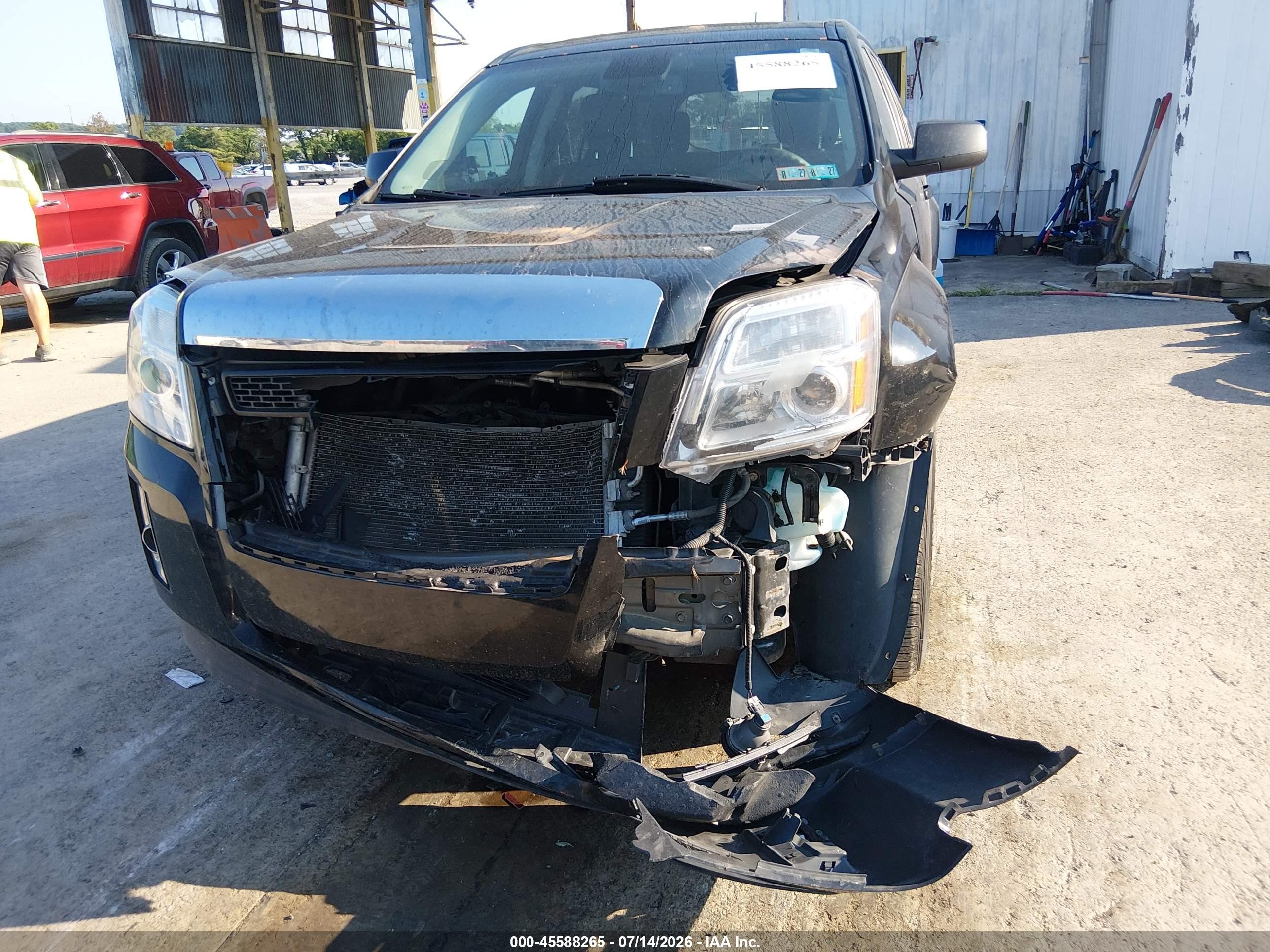 2015 Gmc Terrain Sle-1 Black vin: 2GKFLVEK3F6268604