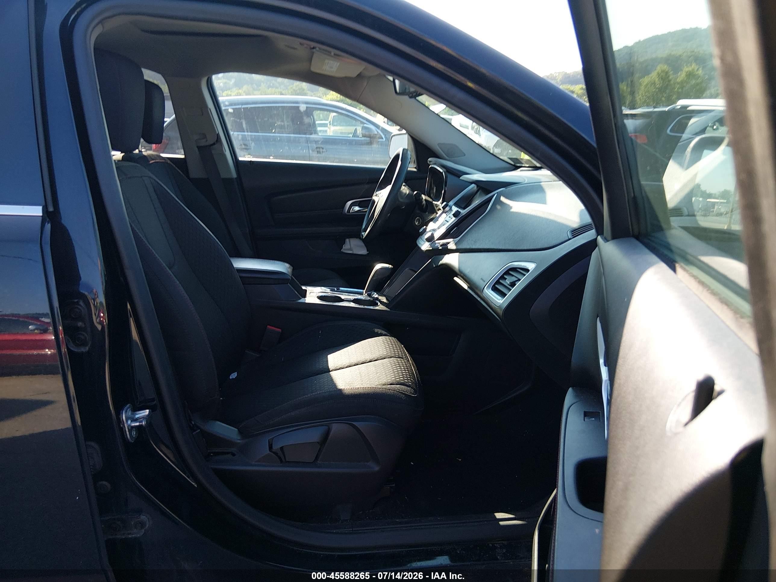 2015 Gmc Terrain Sle-1 Black vin: 2GKFLVEK3F6268604
