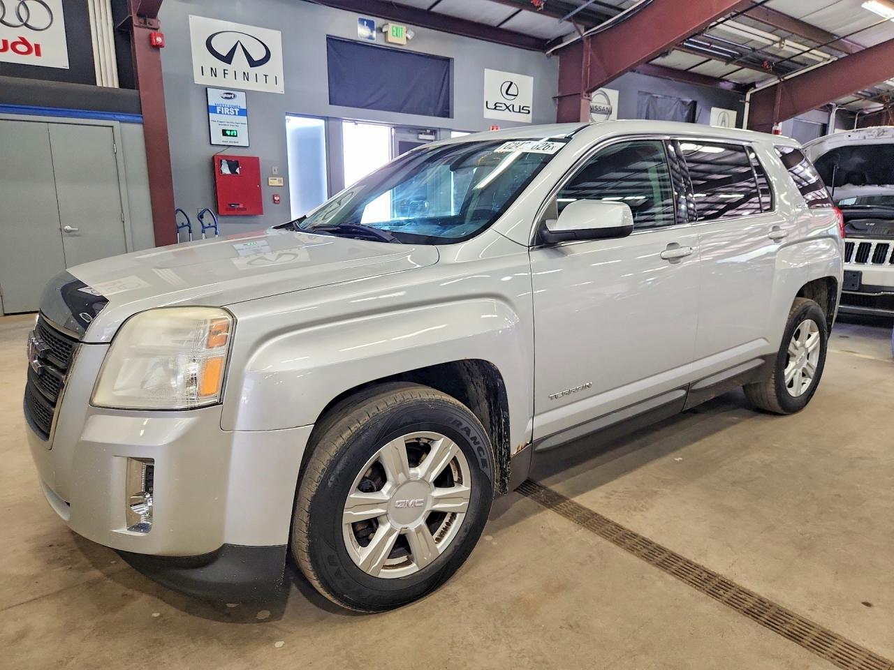 2014 Gmc Terrain Sle Серебряный vin: 2GKFLVEK4E6381427