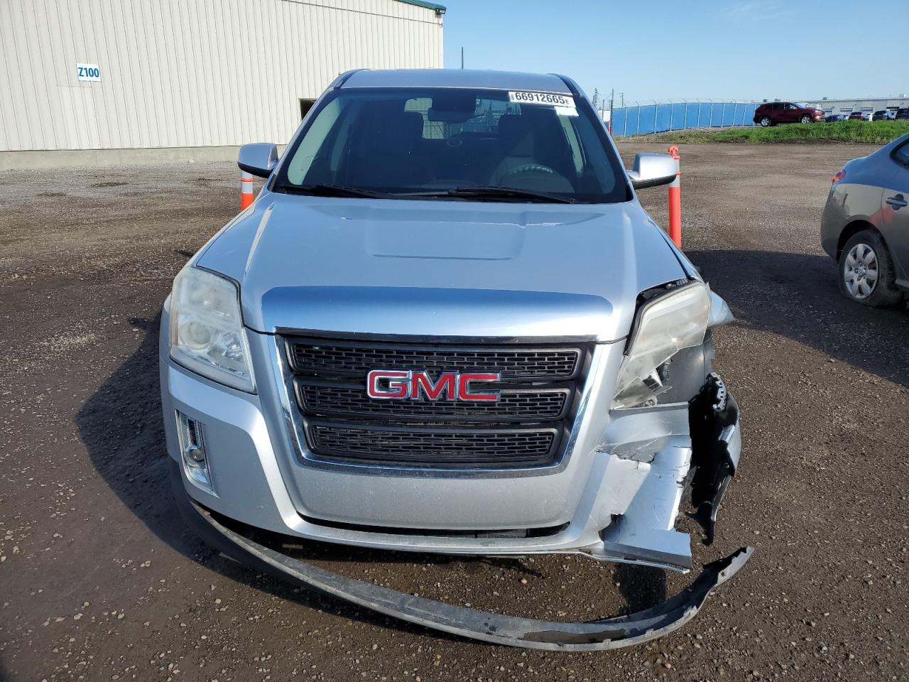 2015 Gmc Terrain Sle Silver vin: 2GKFLVEK4F6266263