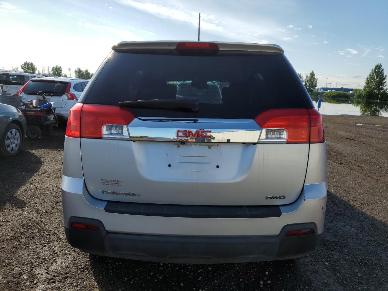 2015 Gmc Terrain Sle Silver vin: 2GKFLVEK4F6266263