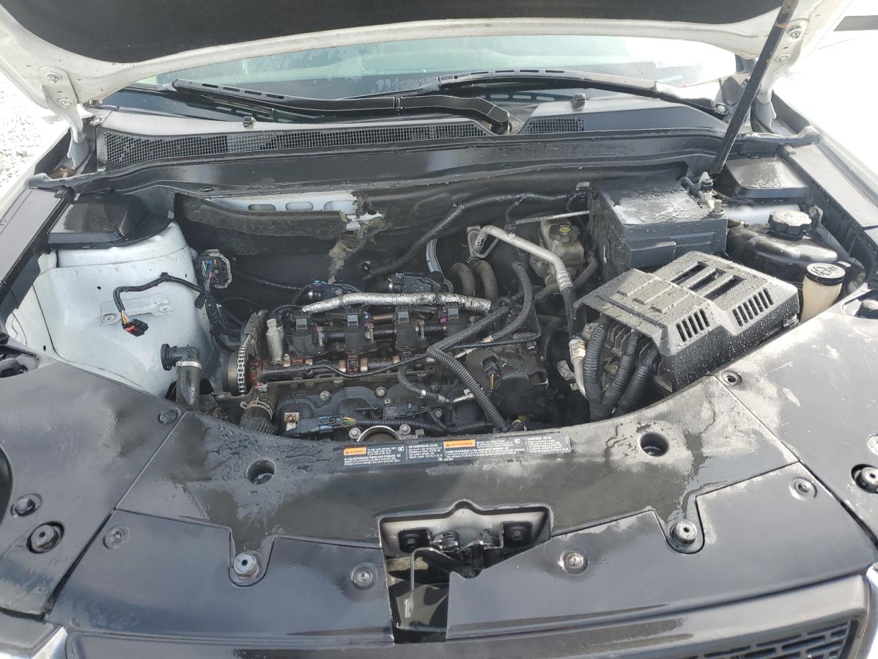 2015 Gmc Terrain Sle Белый vin: 2GKFLVEK4F6388170 Damage: Engine, Broken, Repair Required