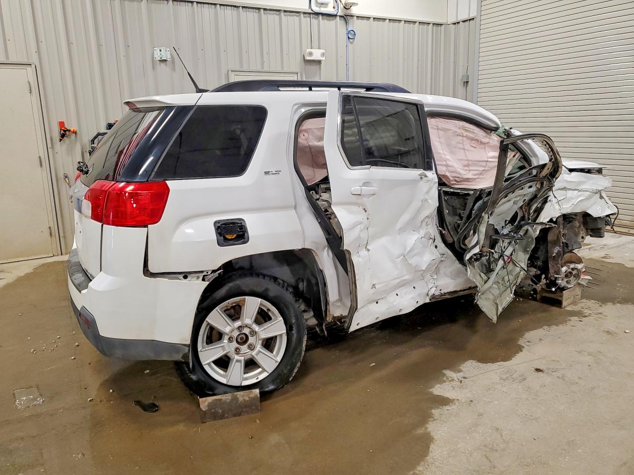 2012 Gmc Terrain Slt White vin: 2GKFLVEK5C6174607