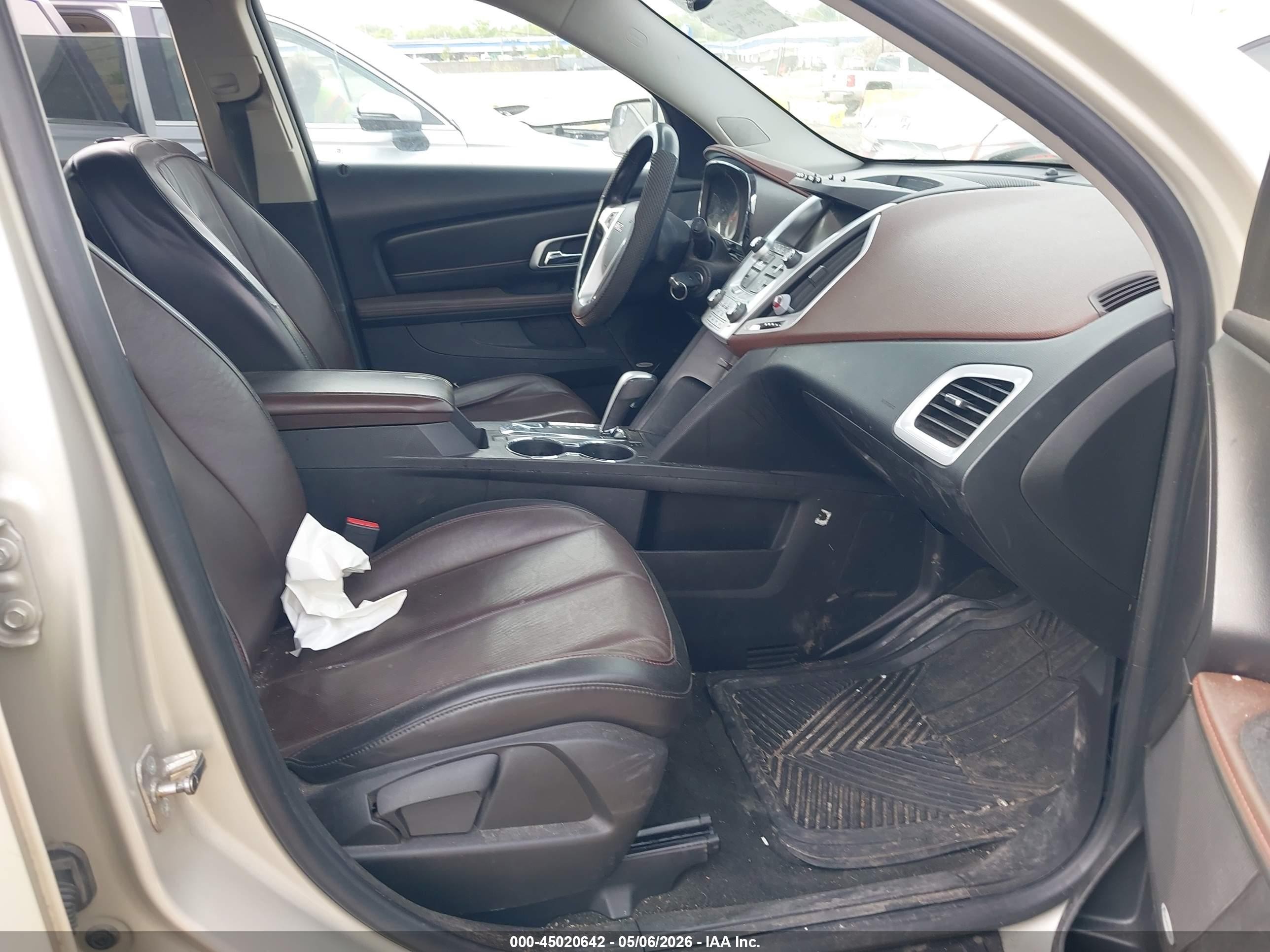 2013 Gmc Terrain Slt-1 Beige vin: 2GKFLVEK5D6376218