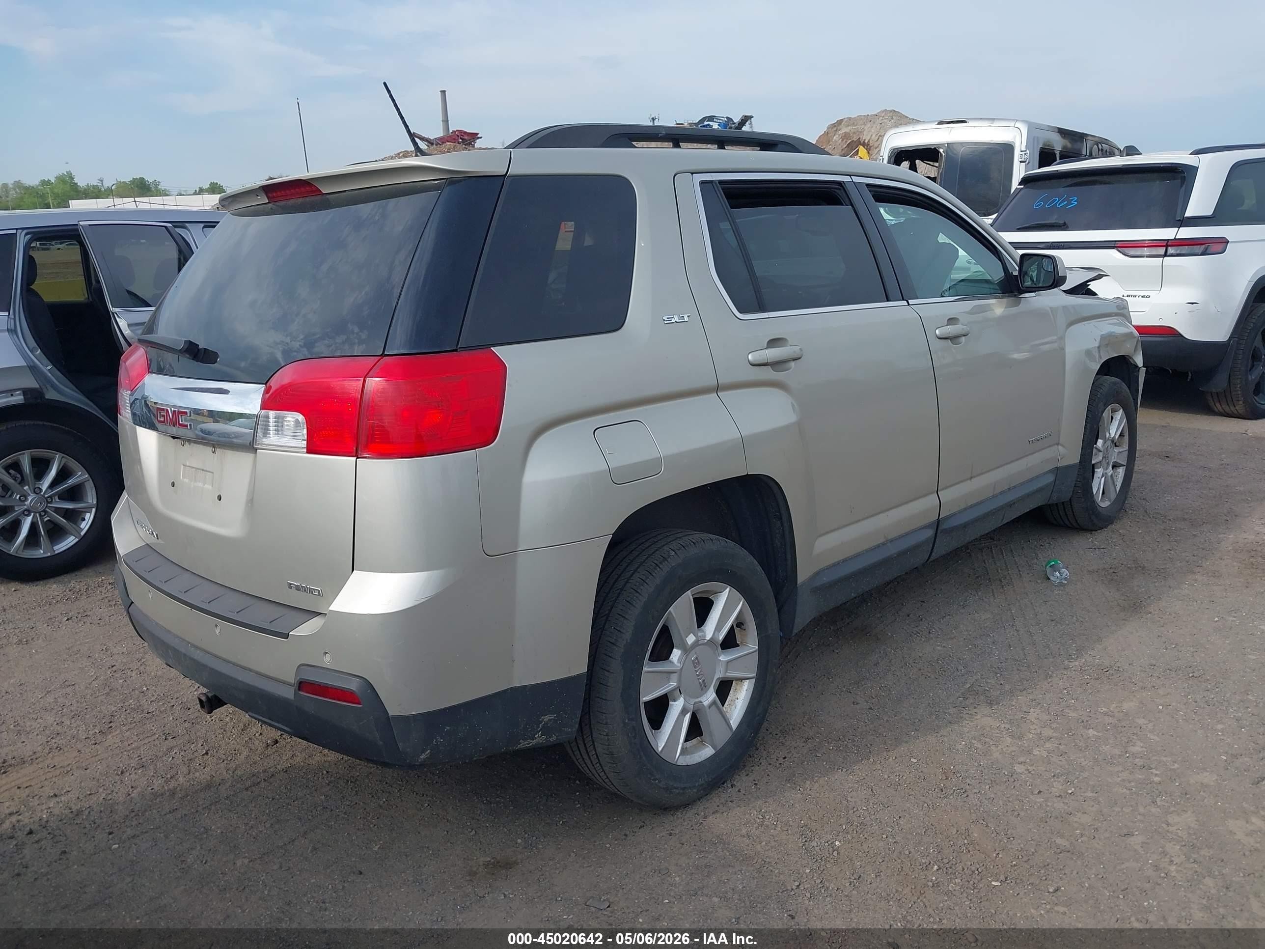 2013 Gmc Terrain Slt-1 Beige vin: 2GKFLVEK5D6376218