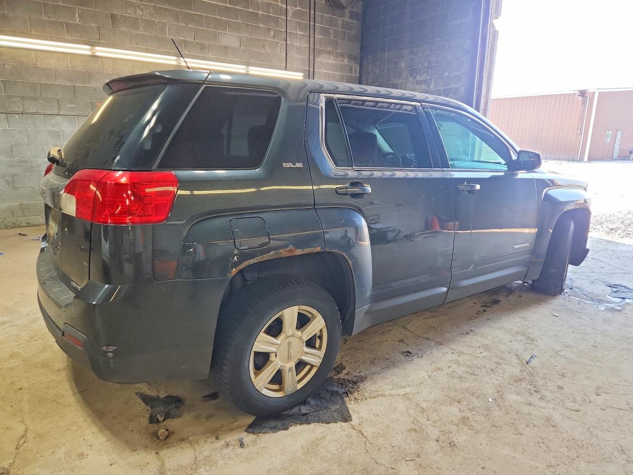 2014 Gmc Terrain Sle Black vin: 2GKFLVEK5E6147233