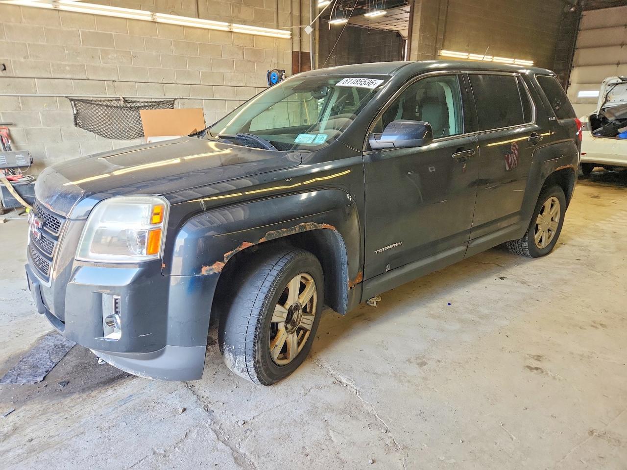 2014 Gmc Terrain Sle Black vin: 2GKFLVEK5E6147233