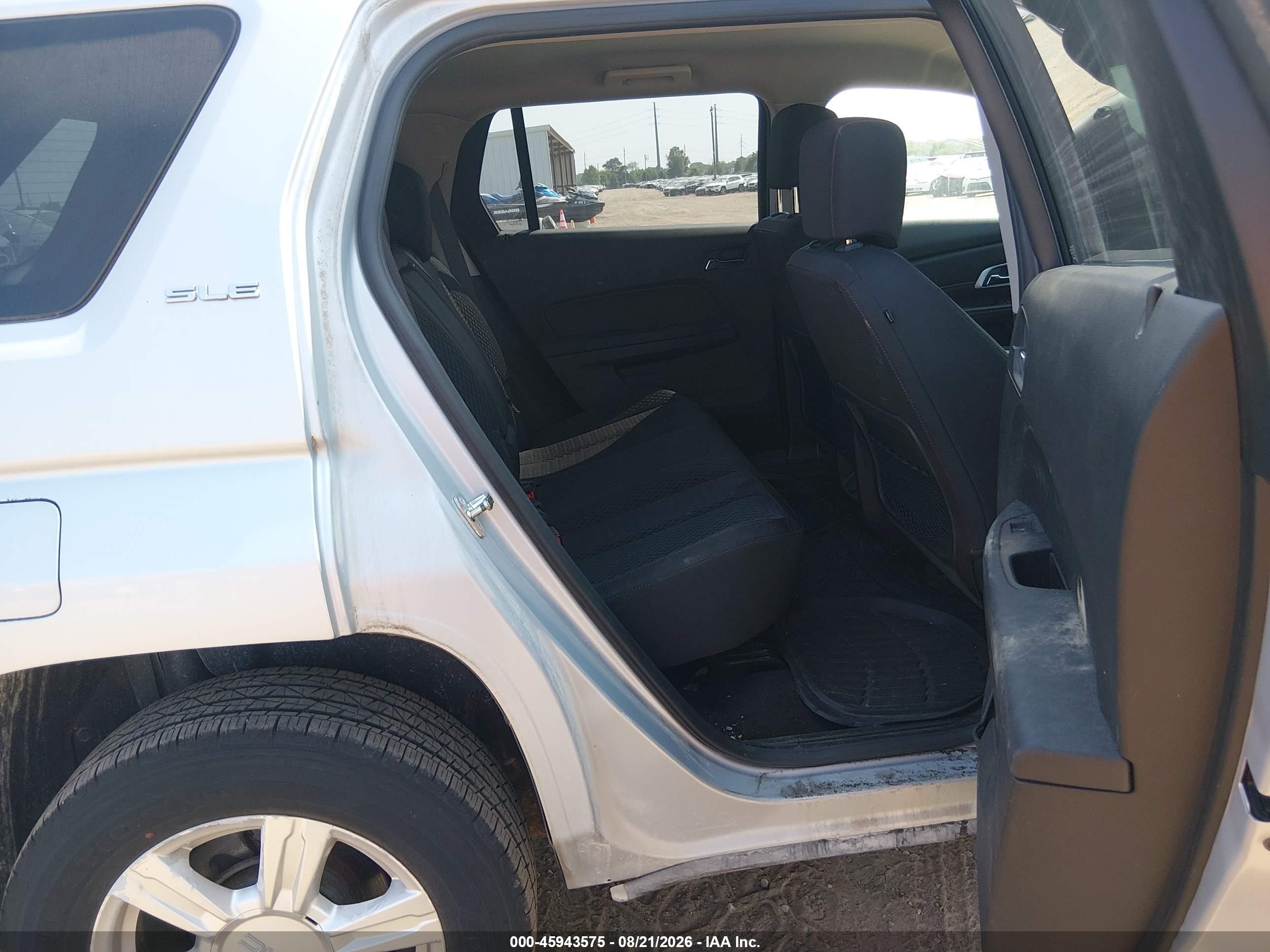 2015 Gmc Terrain Sle-1 Silver vin: 2GKFLVEK5F6107963