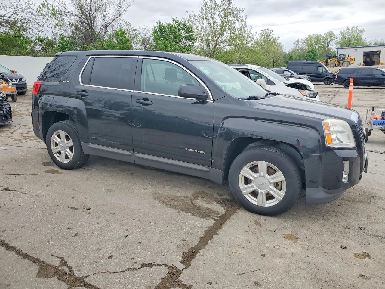 2015 Gmc Terrain Black vin: 2GKFLVEK5F6223485