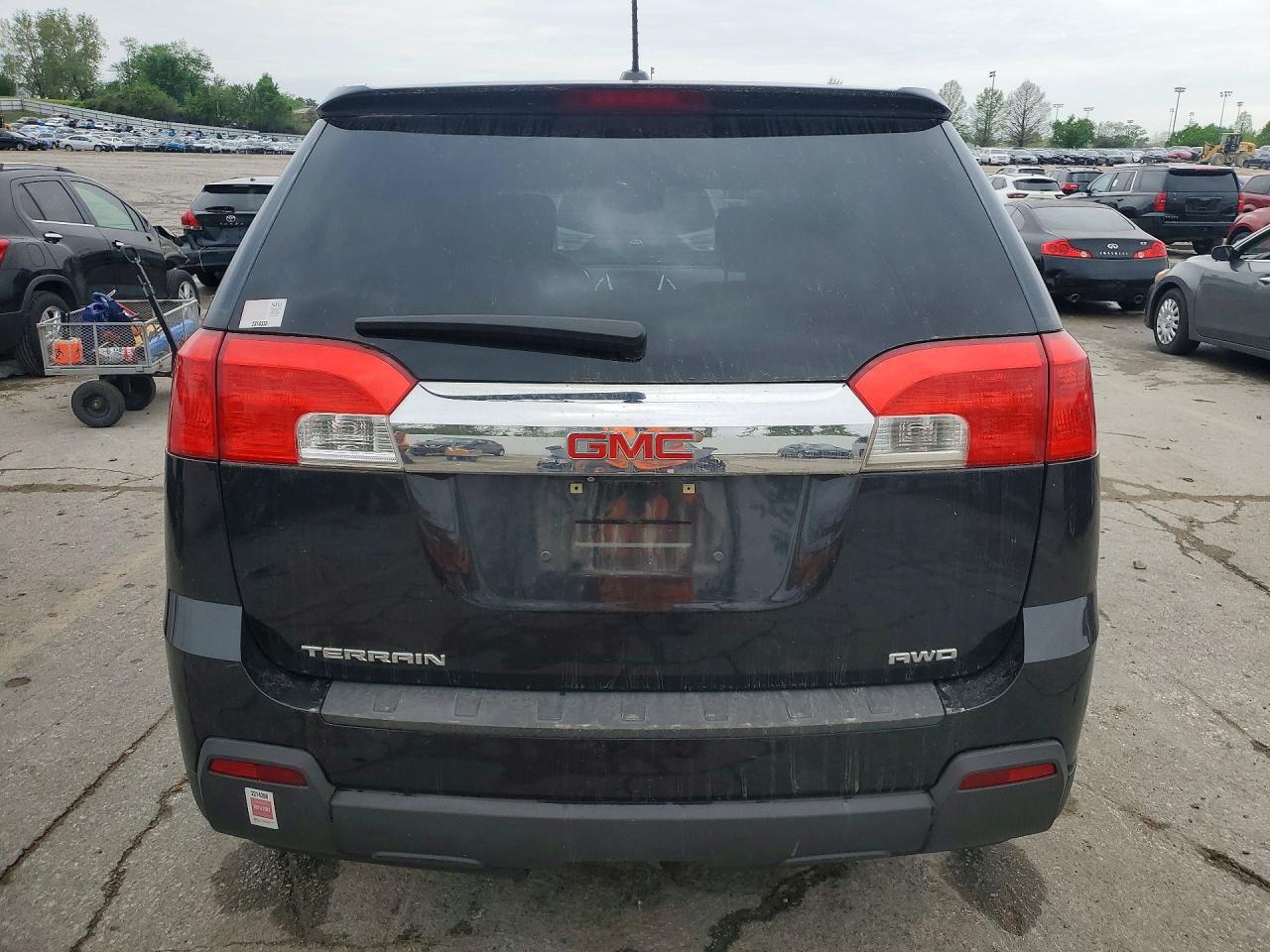 2015 Gmc Terrain Black vin: 2GKFLVEK5F6223485