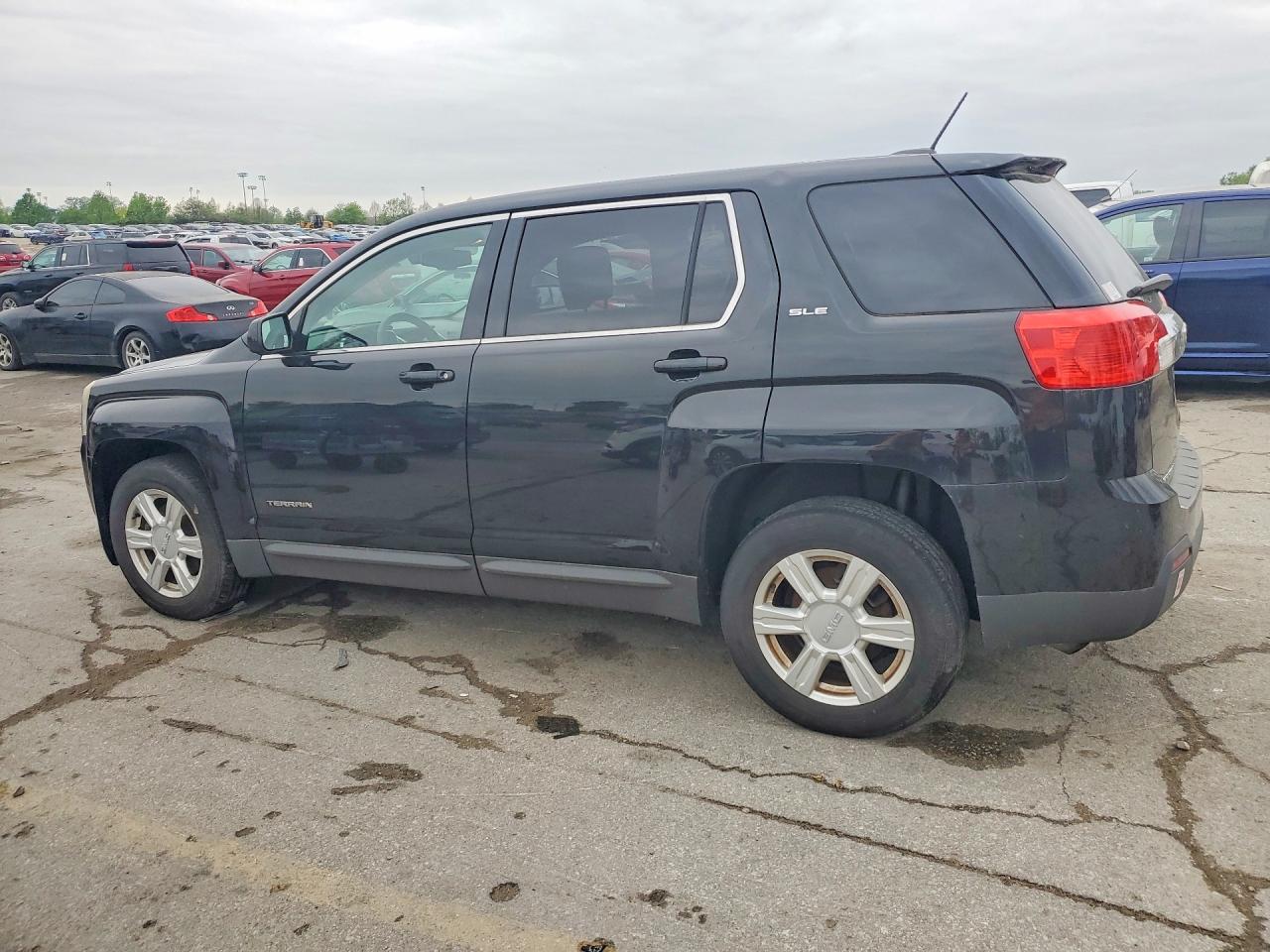 2015 Gmc Terrain Black vin: 2GKFLVEK5F6223485