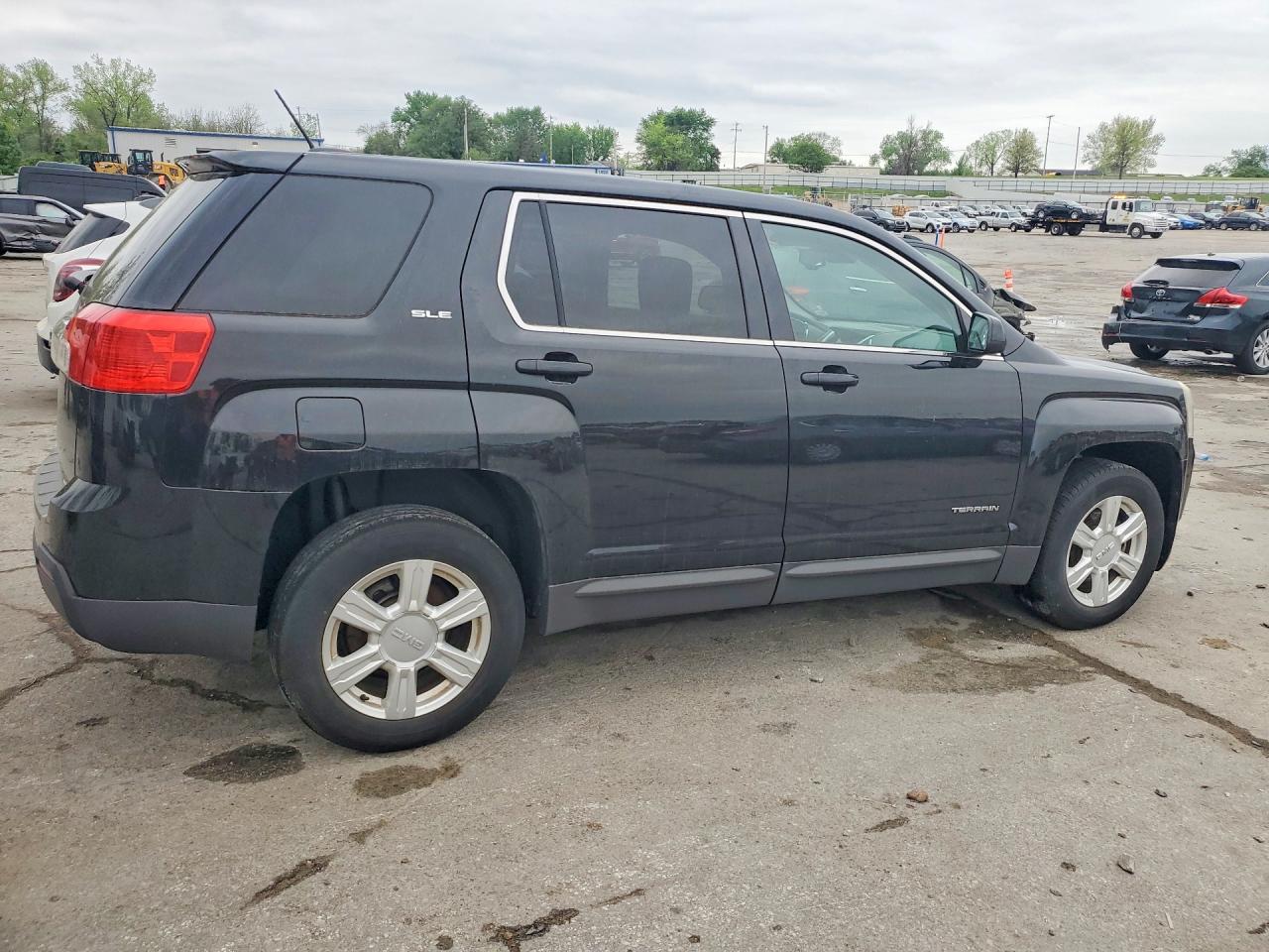 2015 Gmc Terrain Black vin: 2GKFLVEK5F6223485