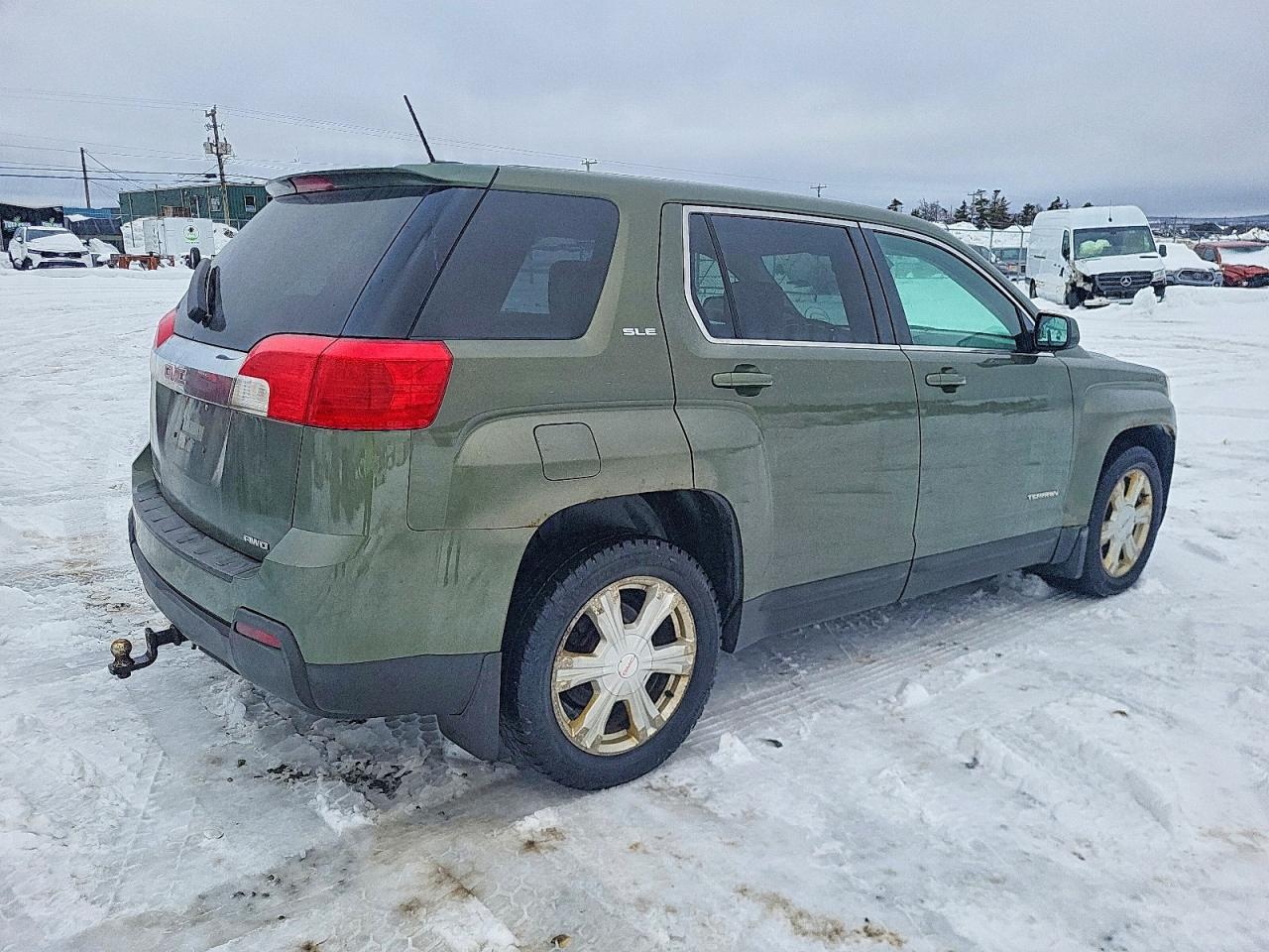2015 Gmc Terrain Sle Green vin: 2GKFLVEK5F6241680