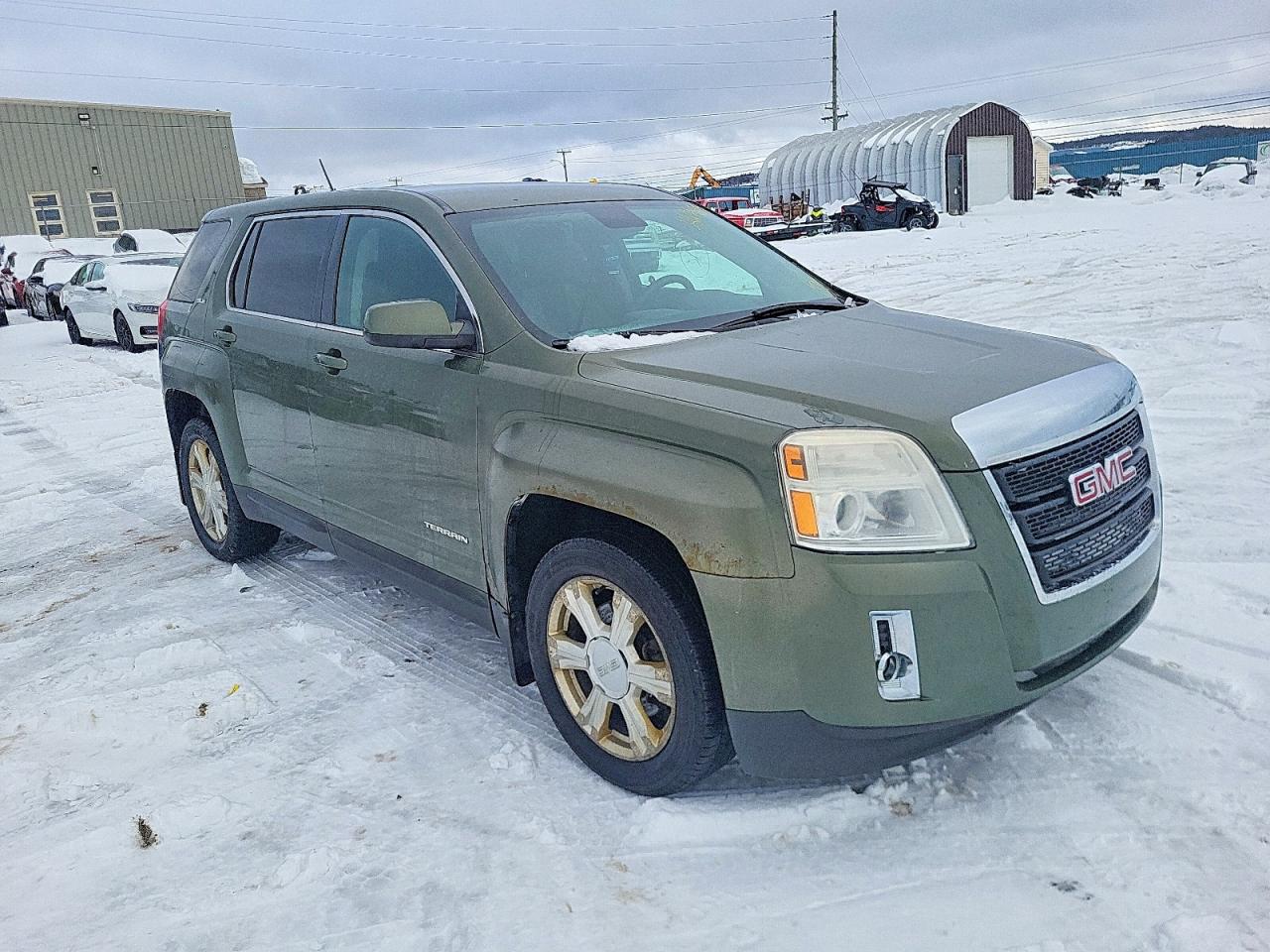 2015 Gmc Terrain Sle Green vin: 2GKFLVEK5F6241680