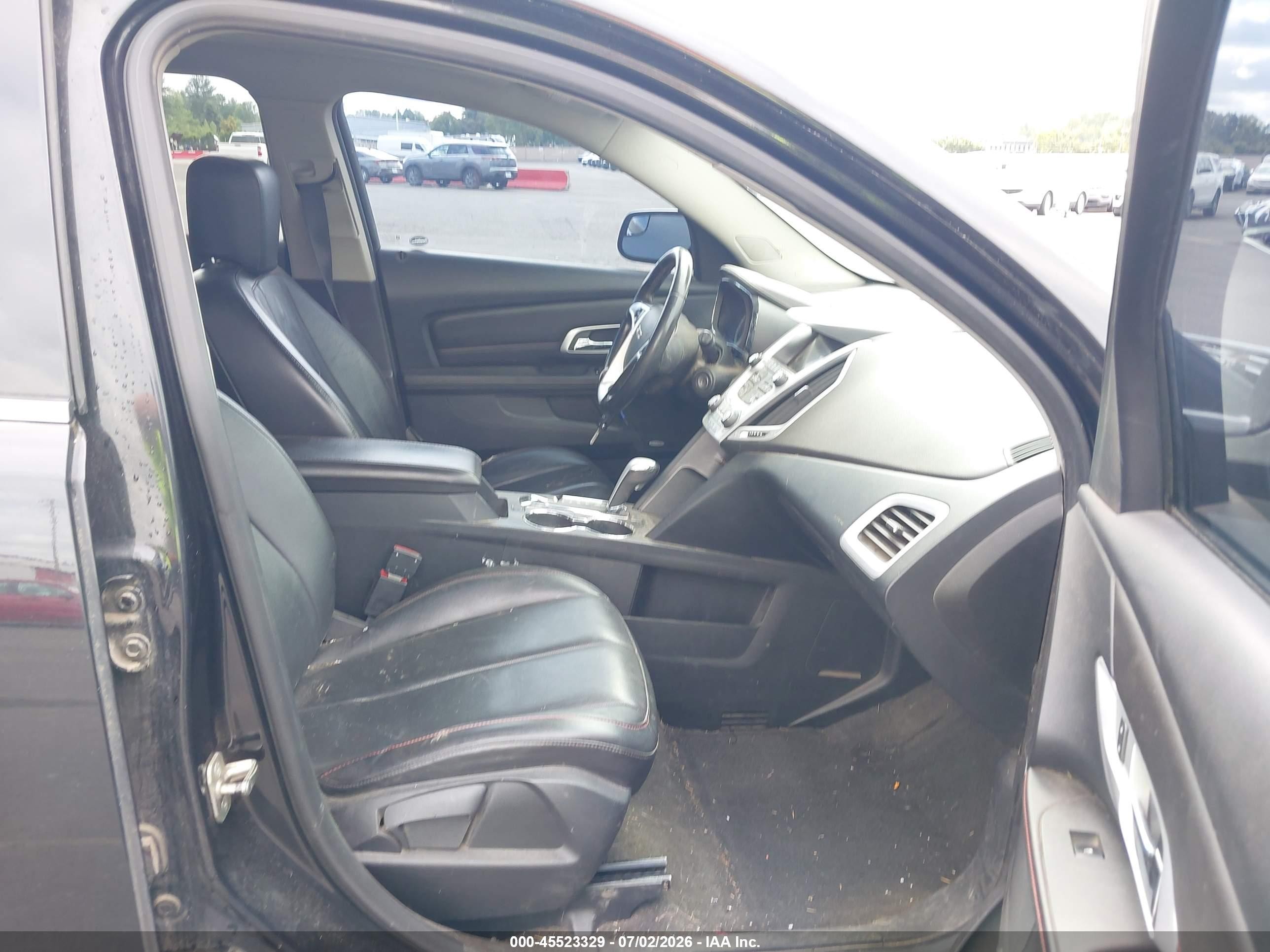 2012 Gmc Terrain Slt-1 Black vin: 2GKFLVEK6C6234894