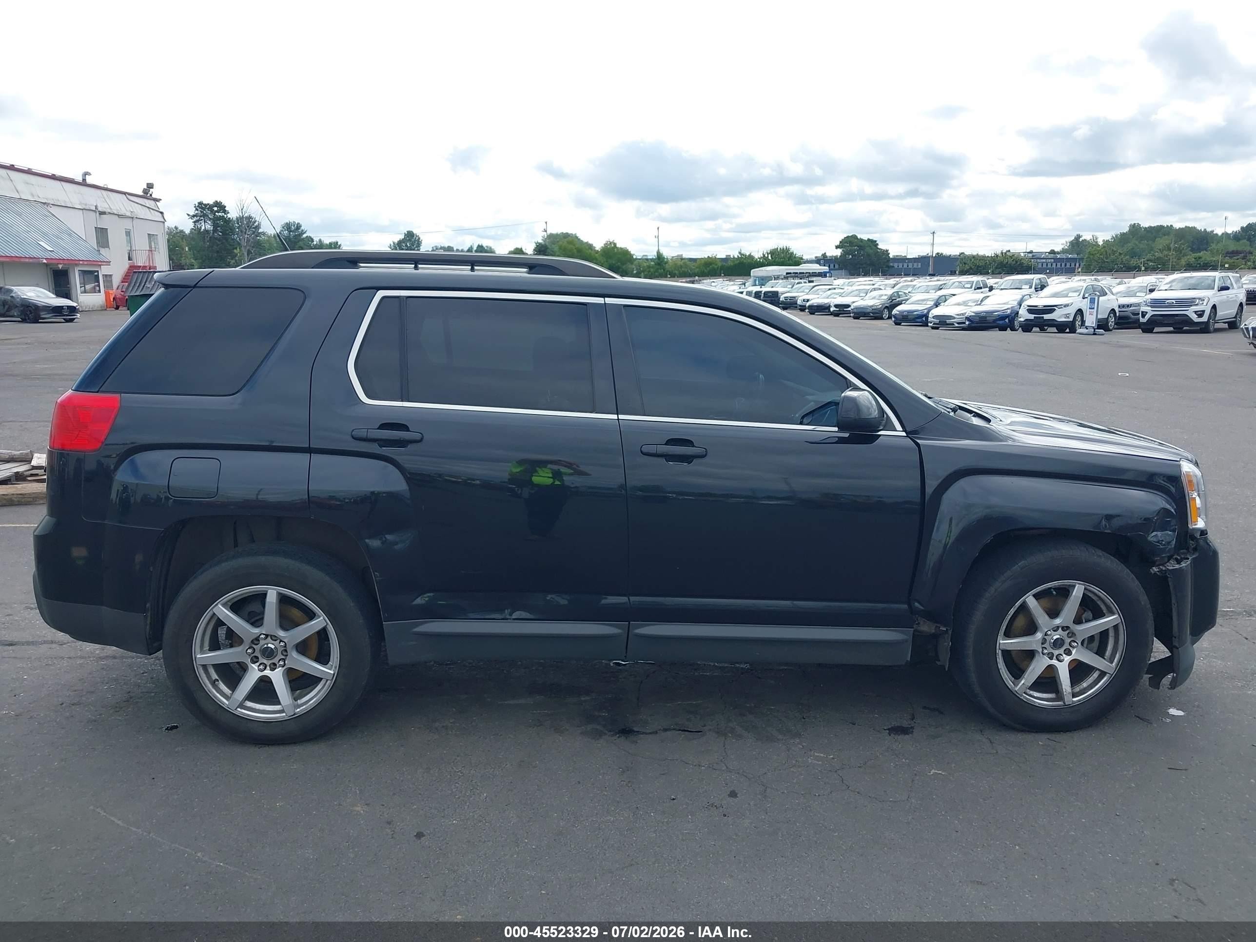 2012 Gmc Terrain Slt-1 Black vin: 2GKFLVEK6C6234894