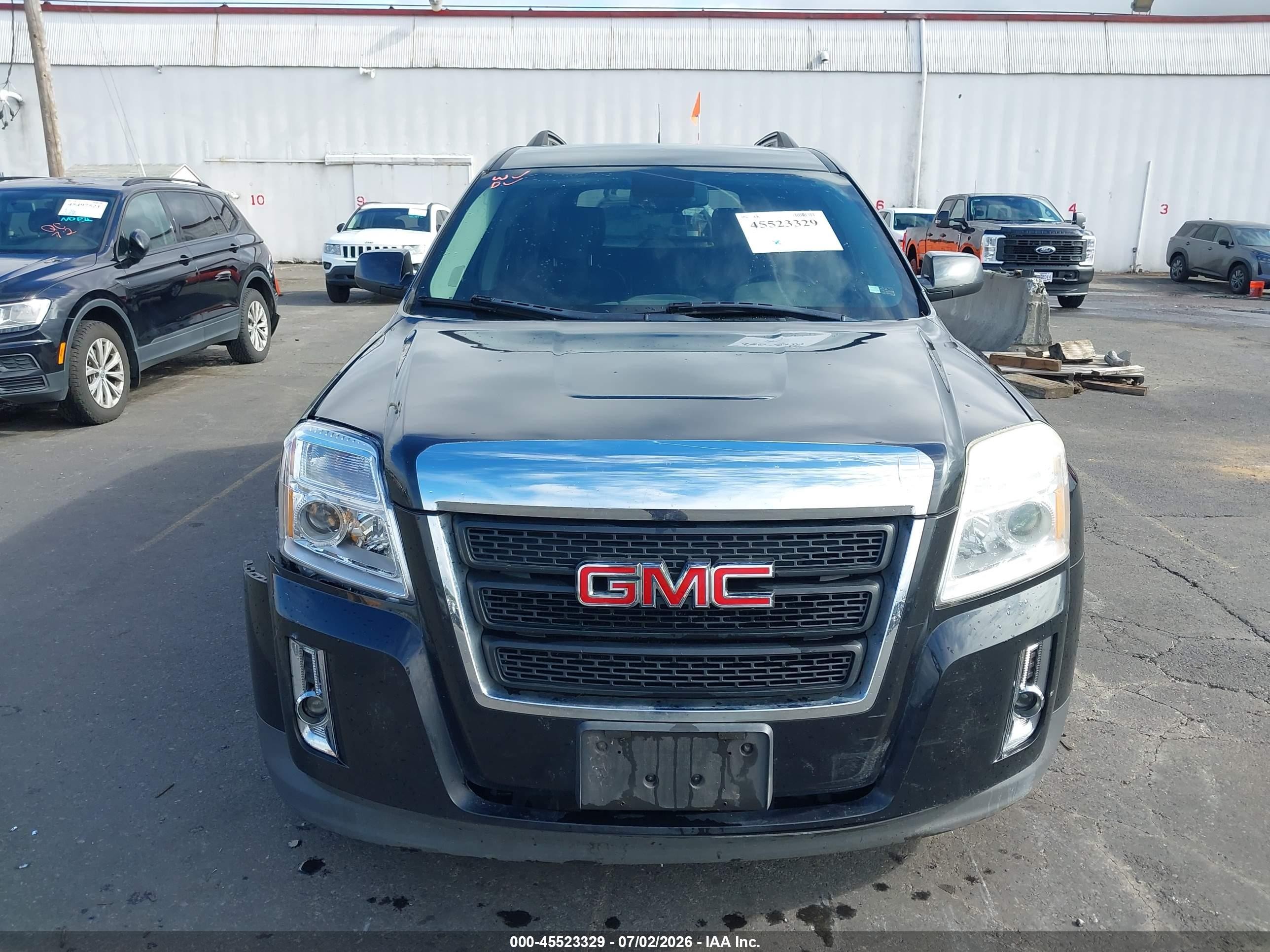 2012 Gmc Terrain Slt-1 Black vin: 2GKFLVEK6C6234894