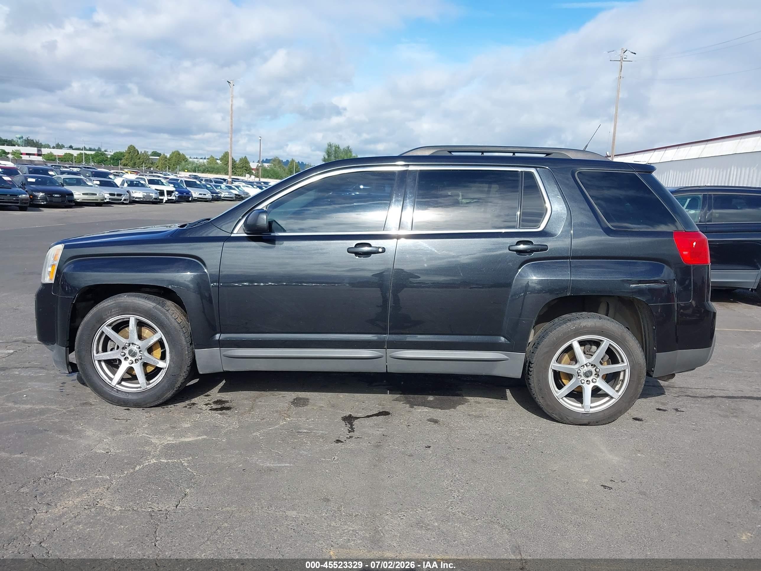 2012 Gmc Terrain Slt-1 Black vin: 2GKFLVEK6C6234894