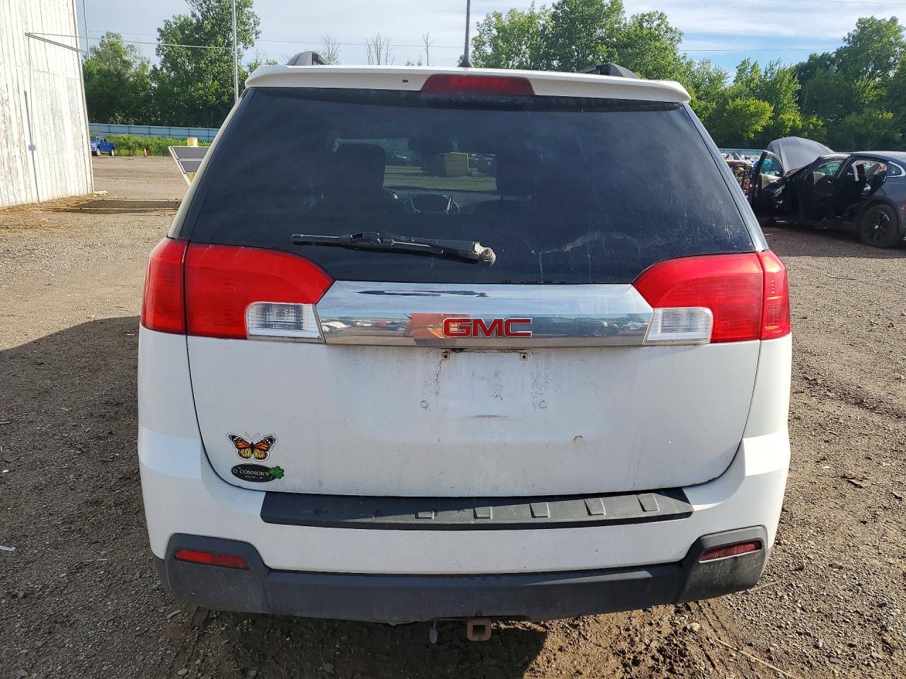 2013 Gmc Terrain Slt White vin: 2GKFLVEK6D6377832