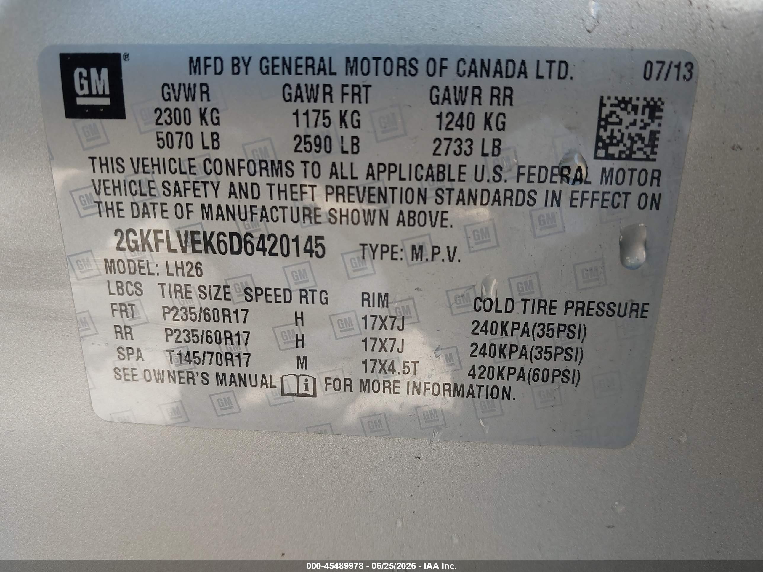 2013 Gmc Terrain Slt-1 Gray vin: 2GKFLVEK6D6420145