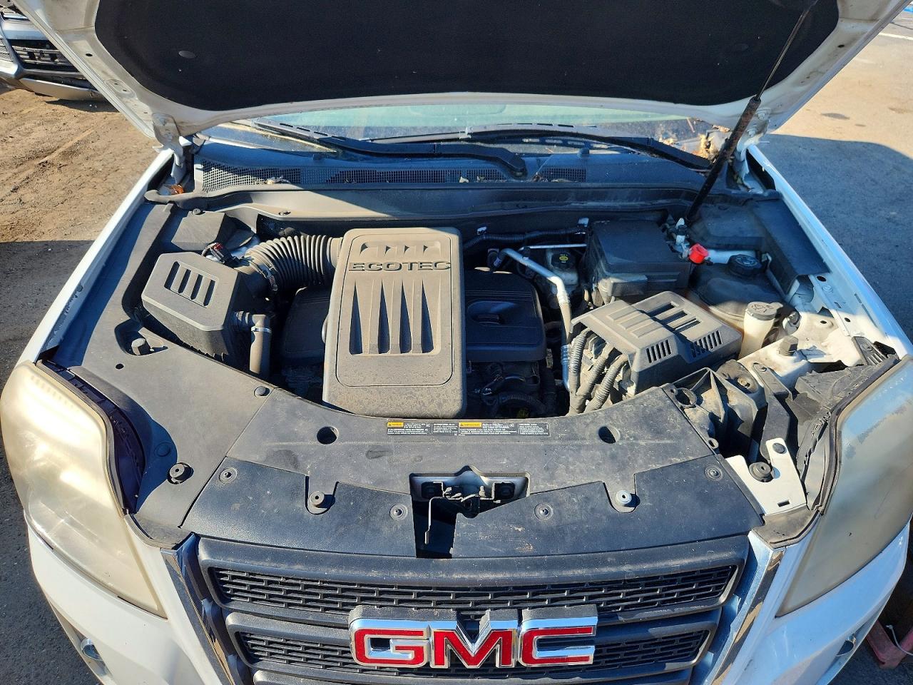 2014 Gmc Terrain Sle White vin: 2GKFLVEK6E6343648
