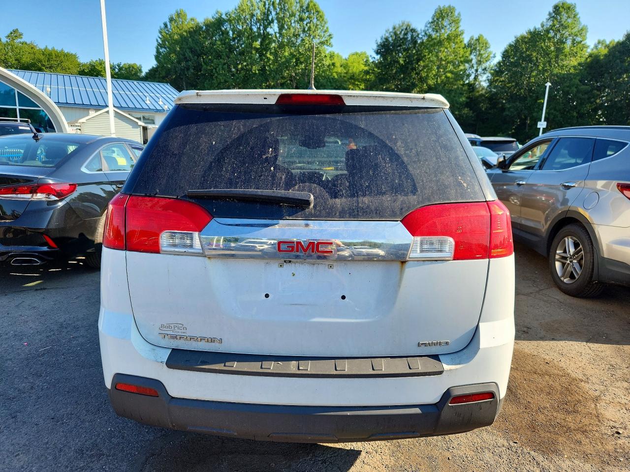 2014 Gmc Terrain Sle White vin: 2GKFLVEK6E6343648