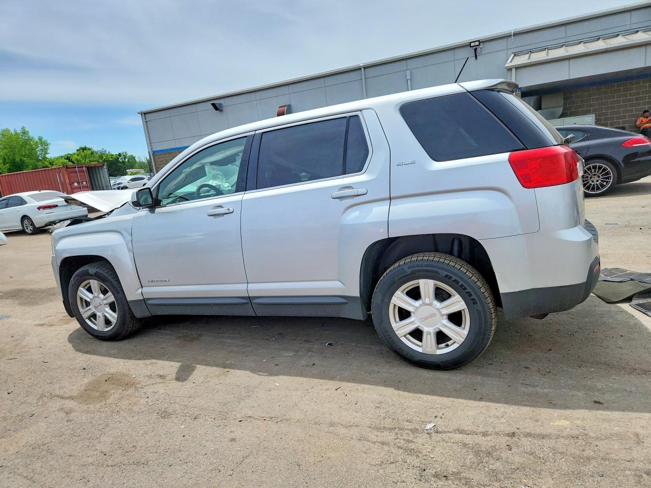 2015 Gmc Terrain Sle Серебряный vin: 2GKFLVEK6F6161997