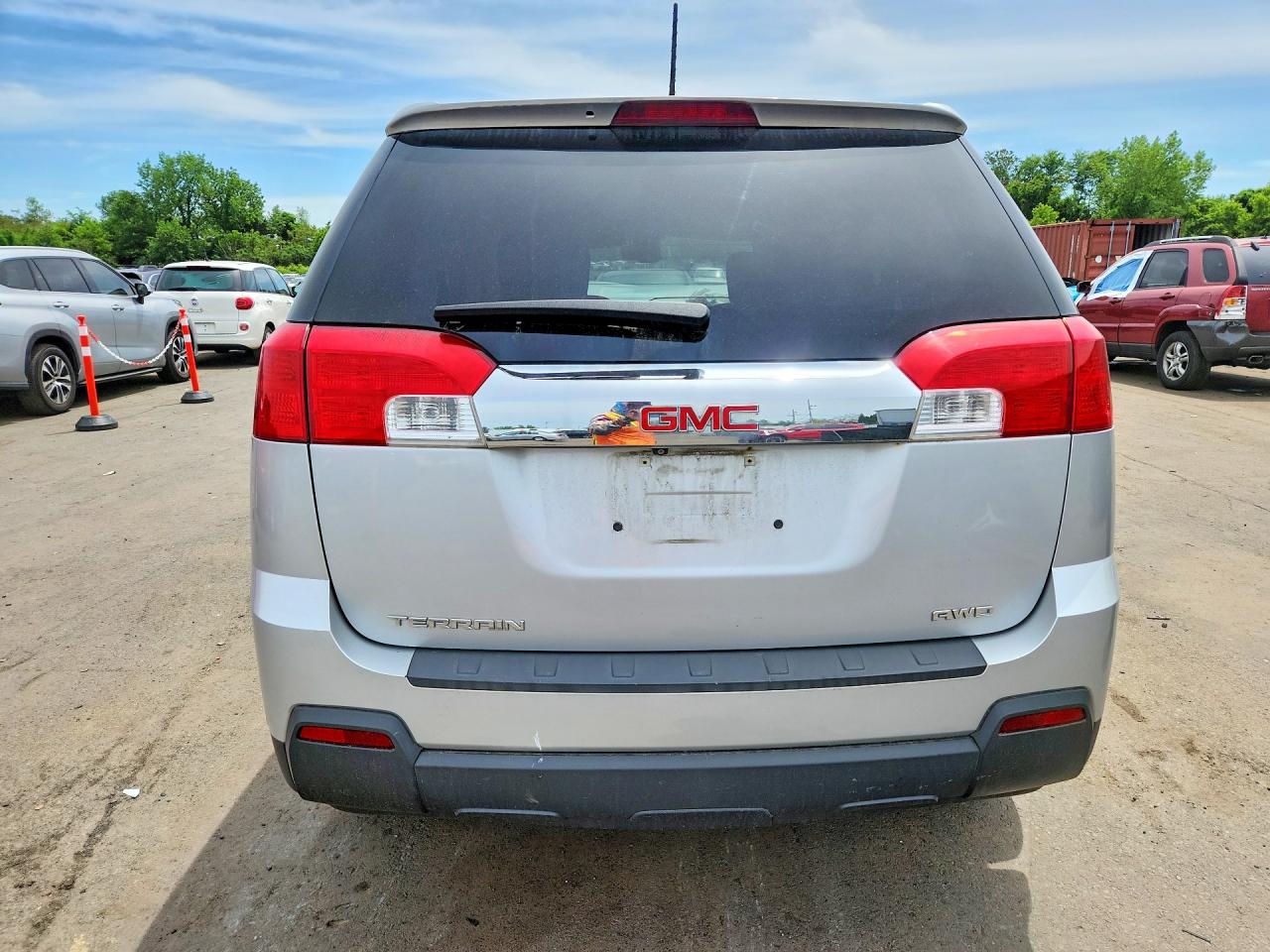 2015 Gmc Terrain Sle Серебряный vin: 2GKFLVEK6F6161997
