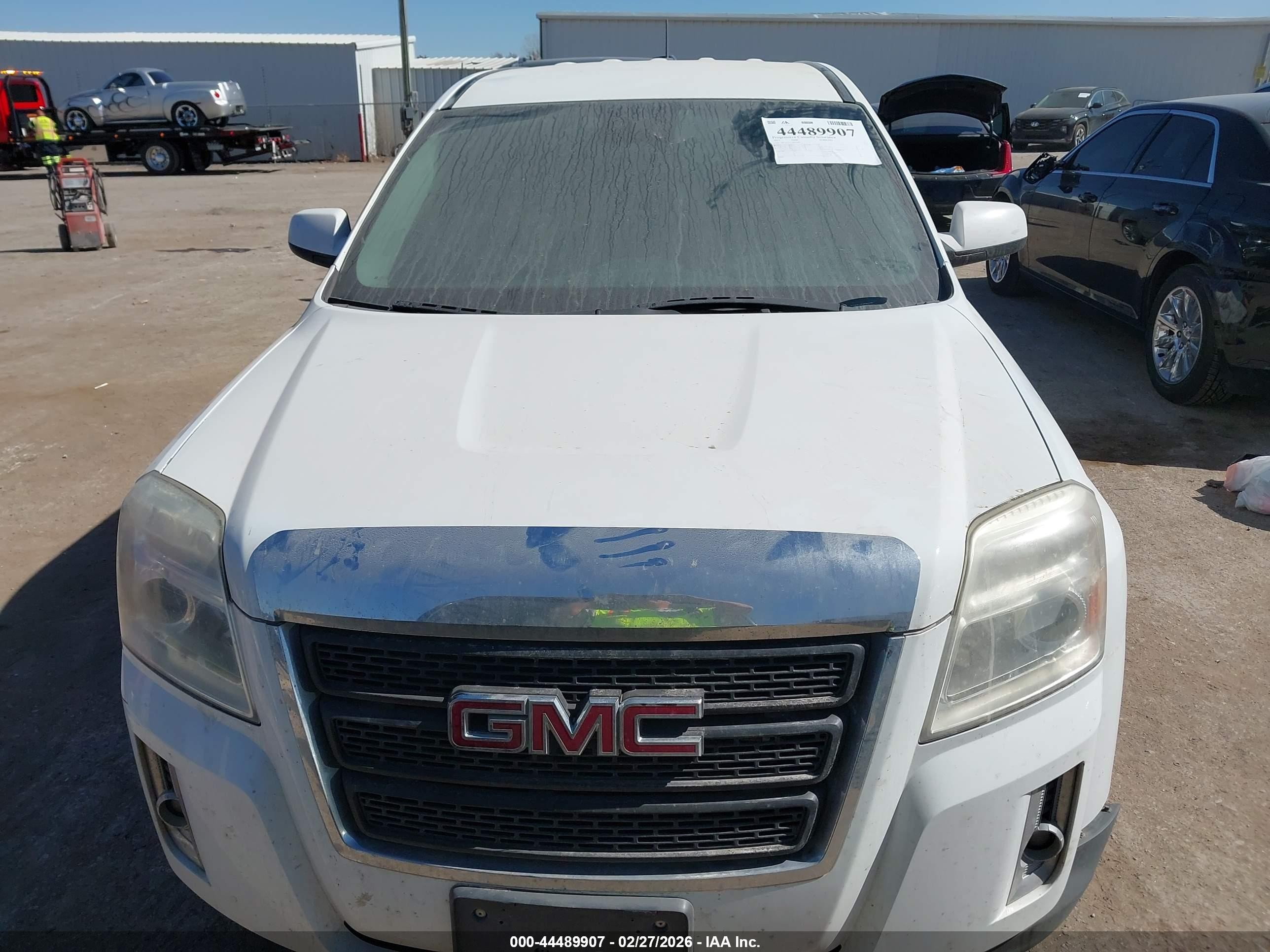 2015 Gmc Terrain Sle-1 White vin: 2GKFLVEK6F6343232