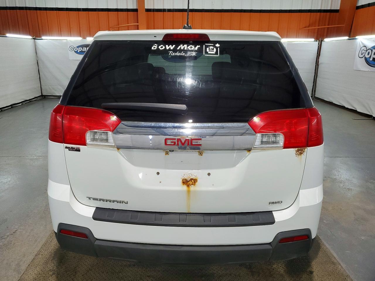 2015 Gmc Terrain Sle White vin: 2GKFLVEK6F6354456