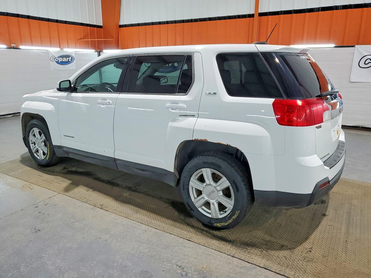 2015 Gmc Terrain Sle White vin: 2GKFLVEK6F6354456