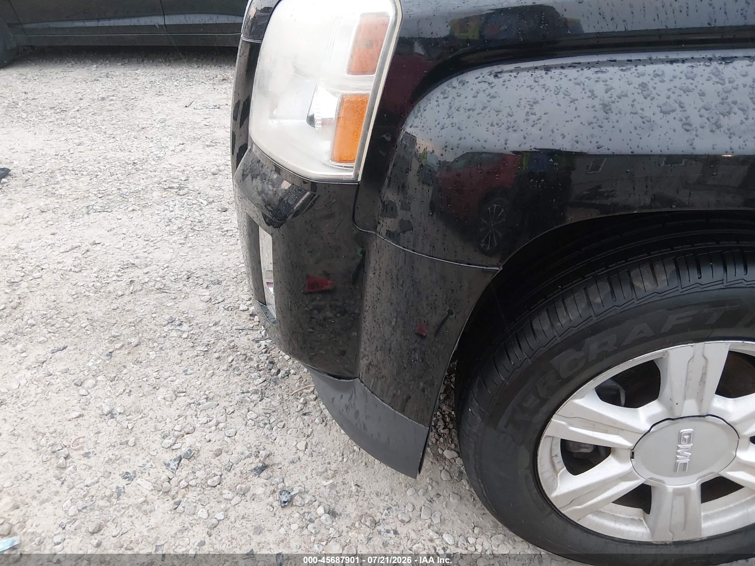2015 Gmc Terrain Sle-1 Black vin: 2GKFLVEK6F6417765