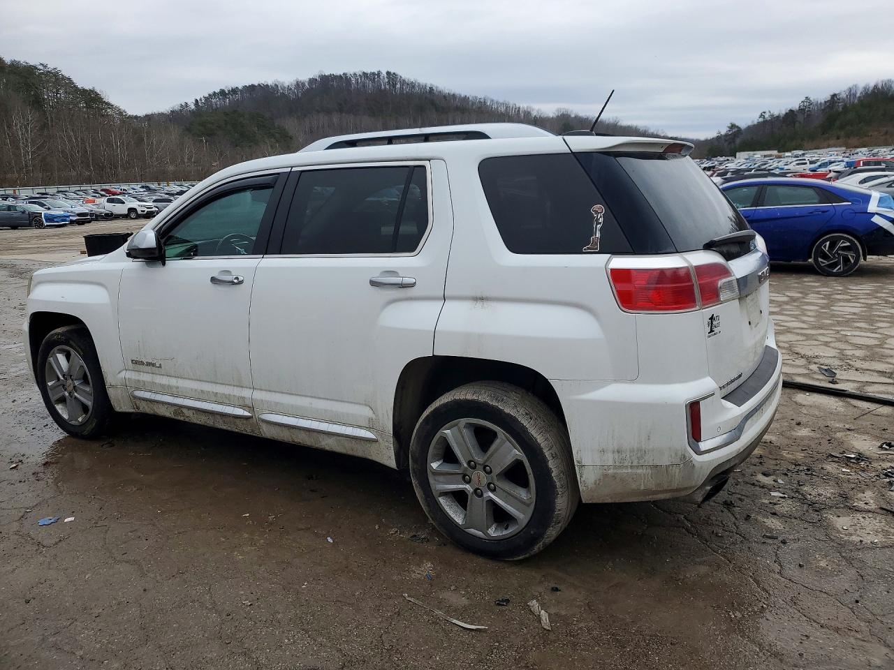 2017 Gmc Terrain Denali White vin: 2GKFLVEK6H6193576
