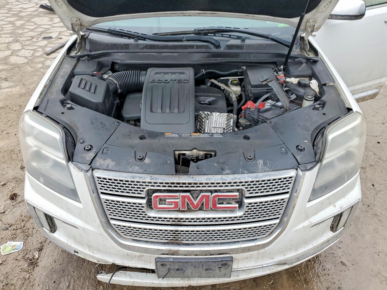 2017 Gmc Terrain Denali White vin: 2GKFLVEK6H6193576