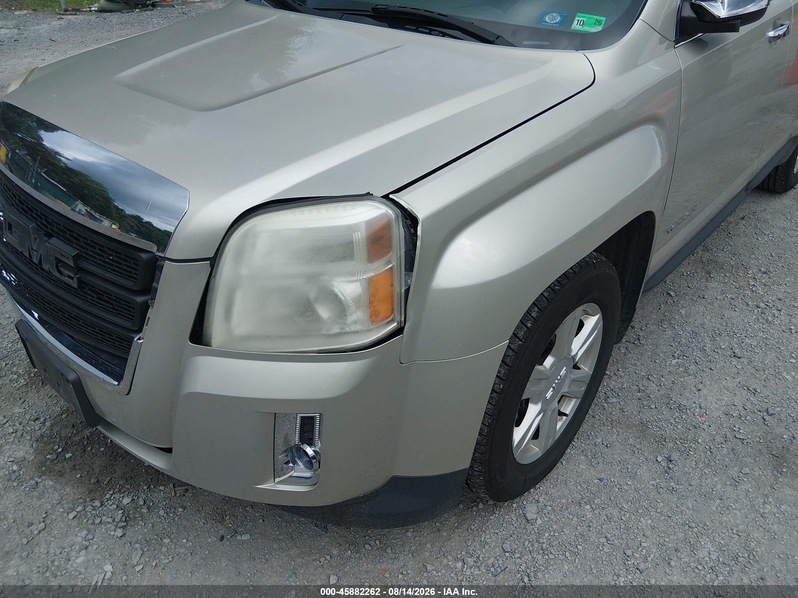 2014 Gmc Terrain Sle-1 Золотой vin: 2GKFLVEK7E6275389