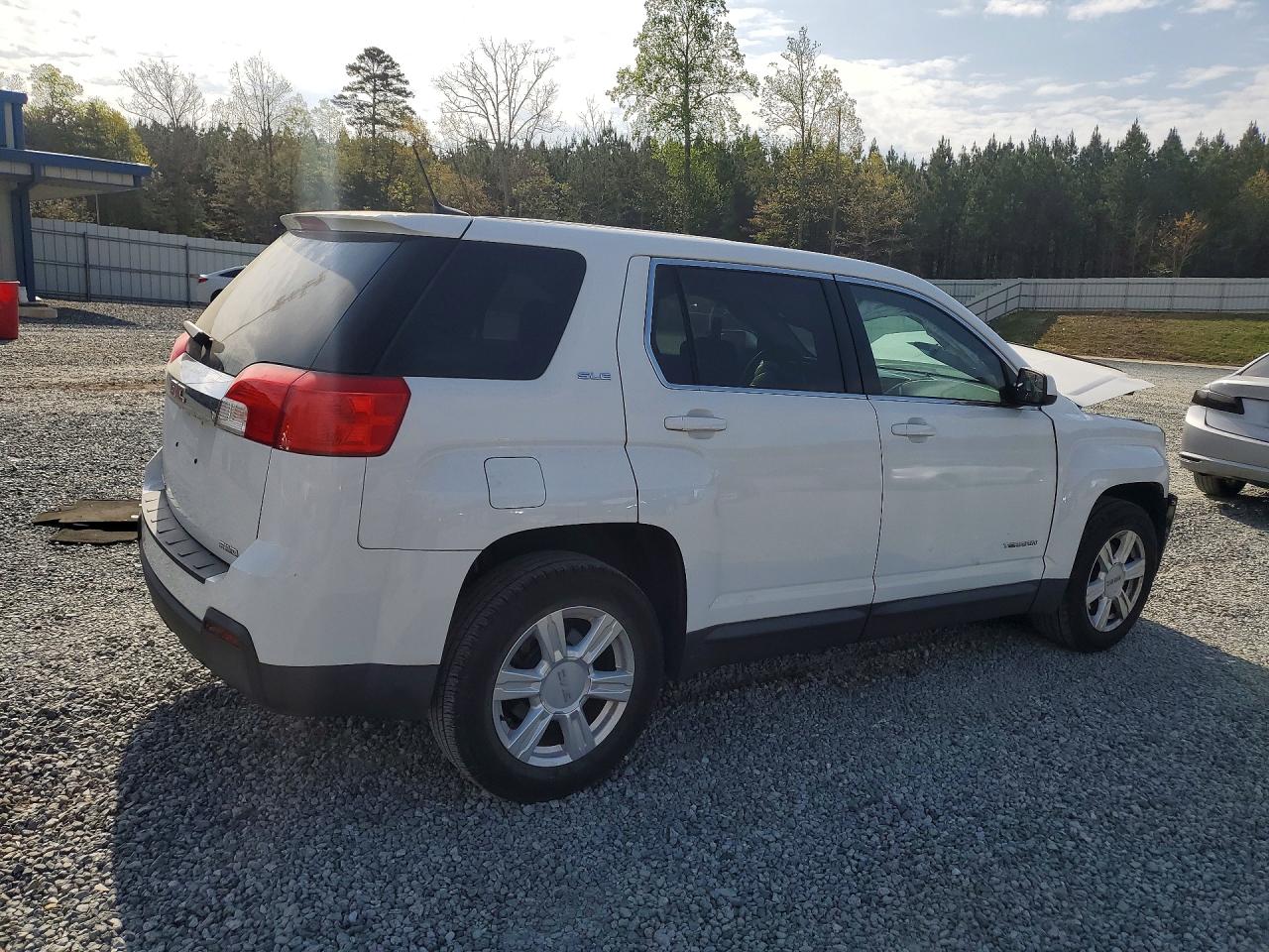 2014 Gmc Terrain Sle White vin: 2GKFLVEK7E6372124