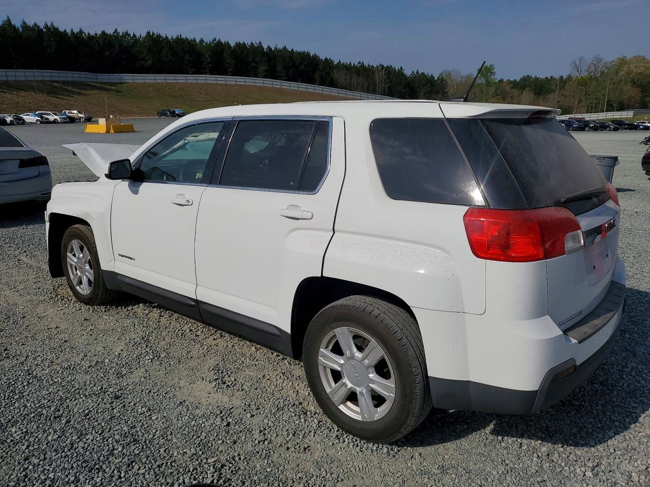 2014 Gmc Terrain Sle White vin: 2GKFLVEK7E6372124