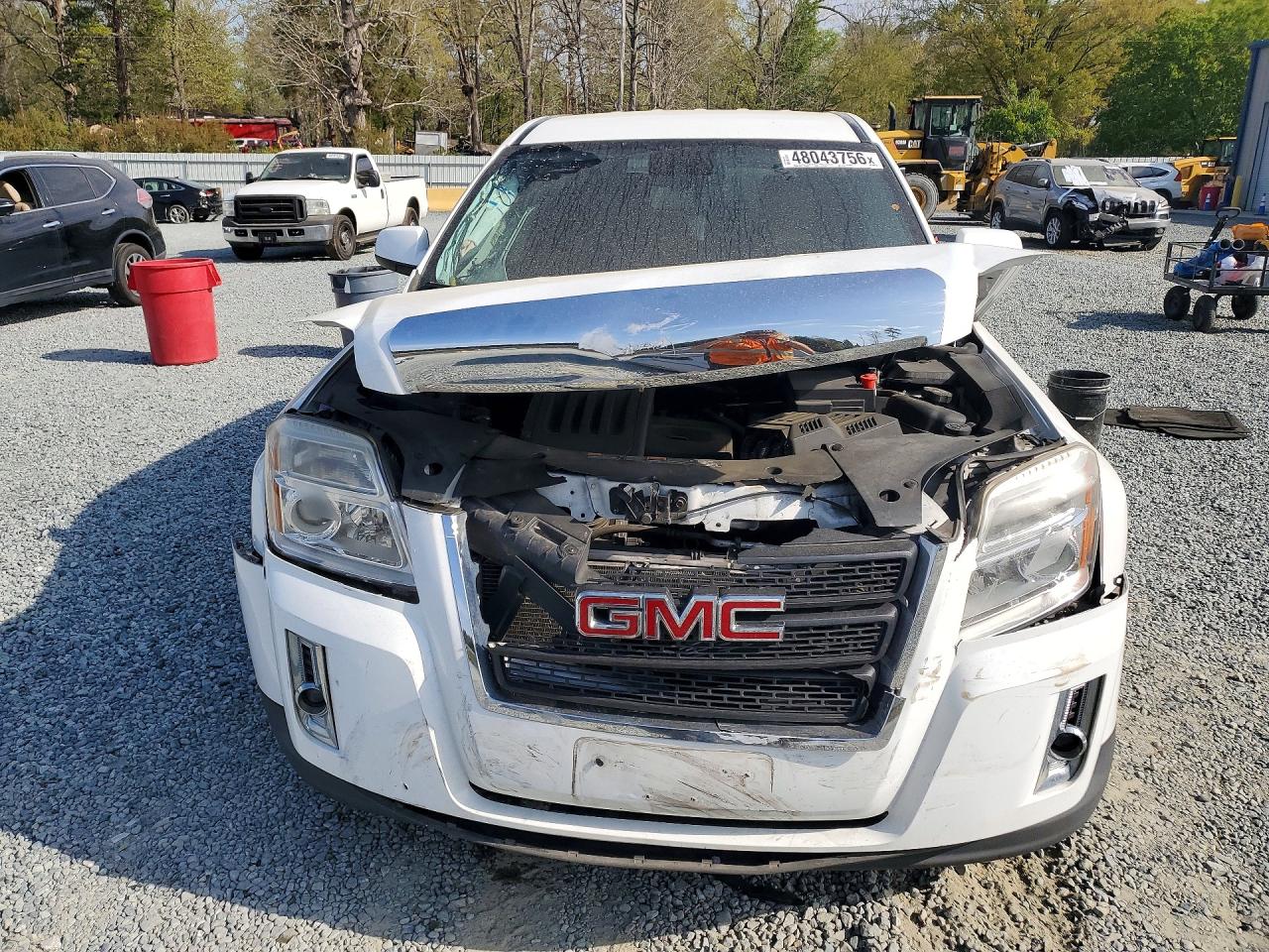 2014 Gmc Terrain Sle White vin: 2GKFLVEK7E6372124