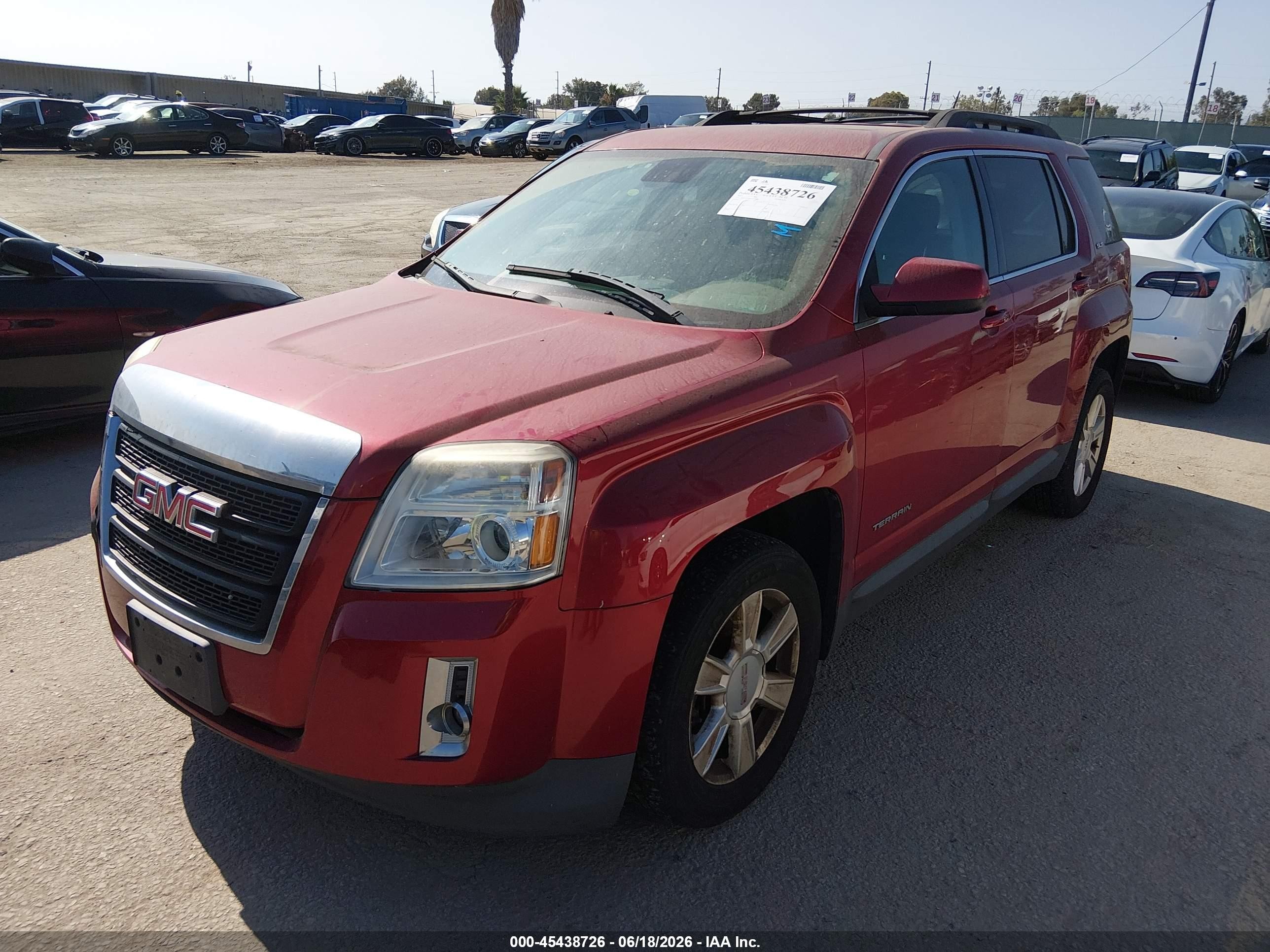 2013 Gmc Terrain Slt-1 Красный vin: 2GKFLVEK8D6176594