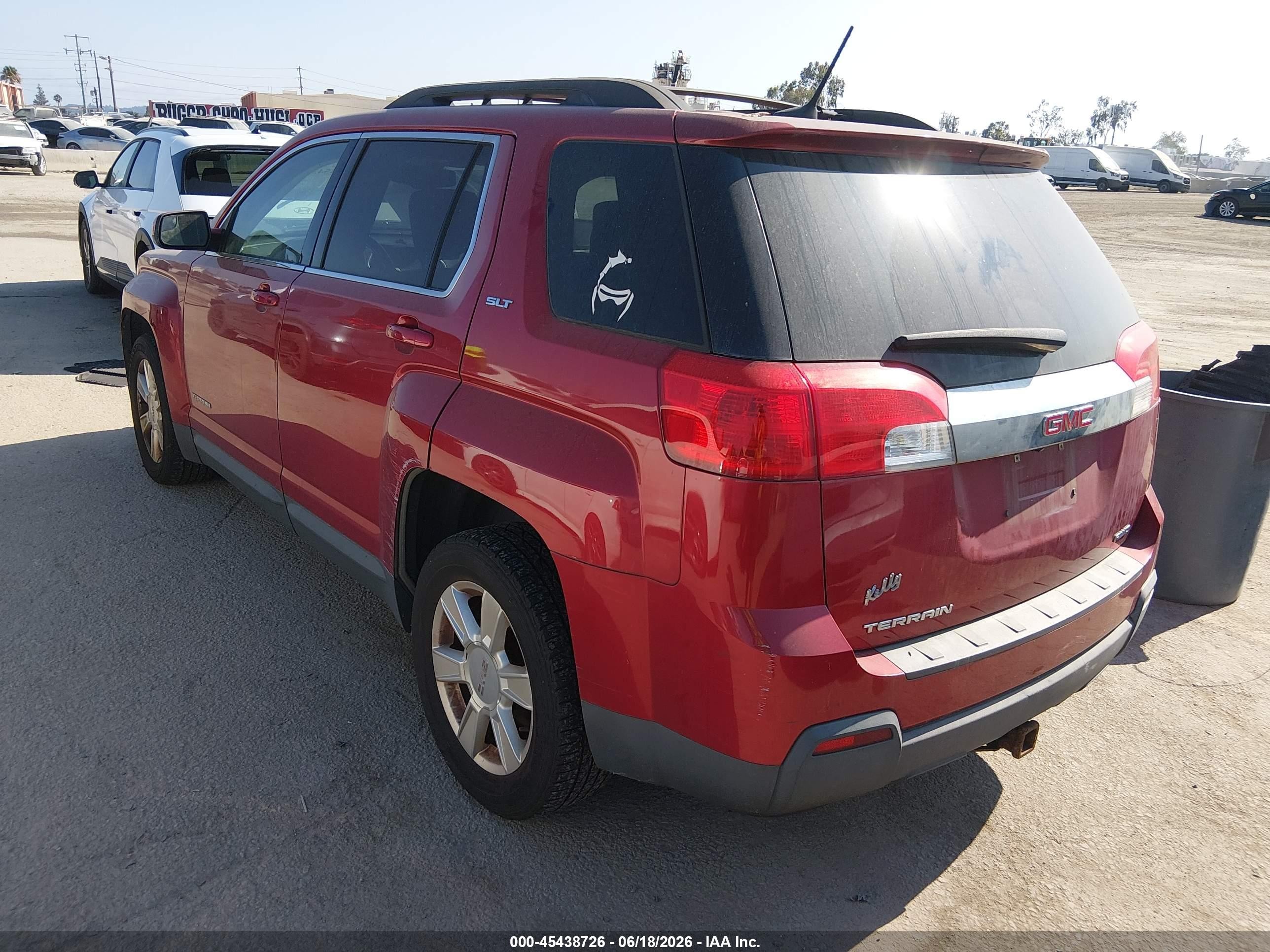 2013 Gmc Terrain Slt-1 Красный vin: 2GKFLVEK8D6176594